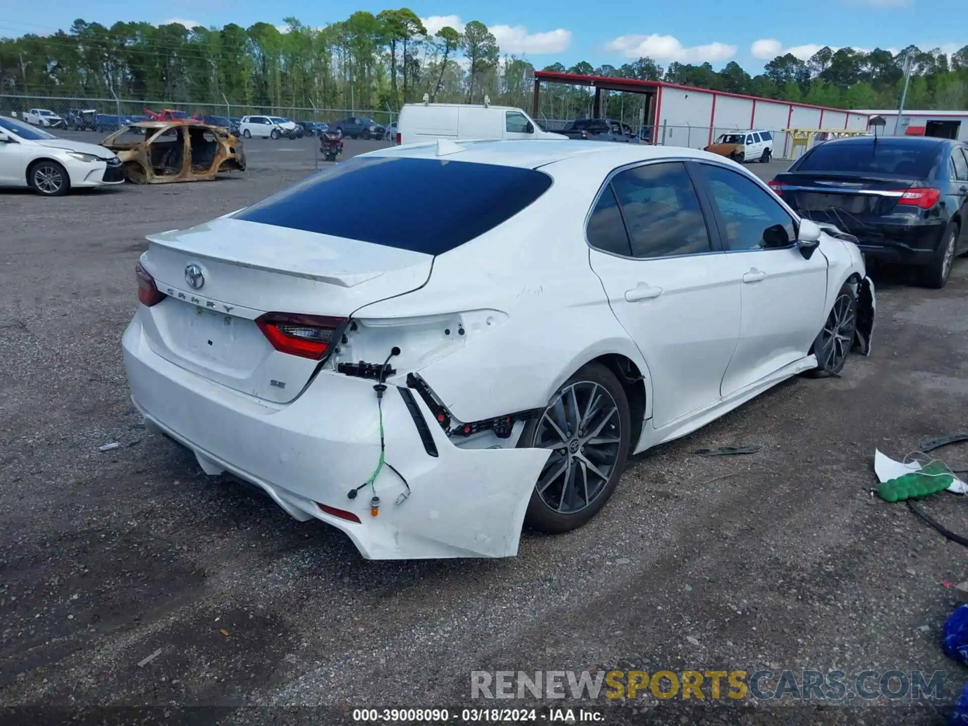 4 Photograph of a damaged car 4T1T11AK8RU845180 TOYOTA CAMRY 2024