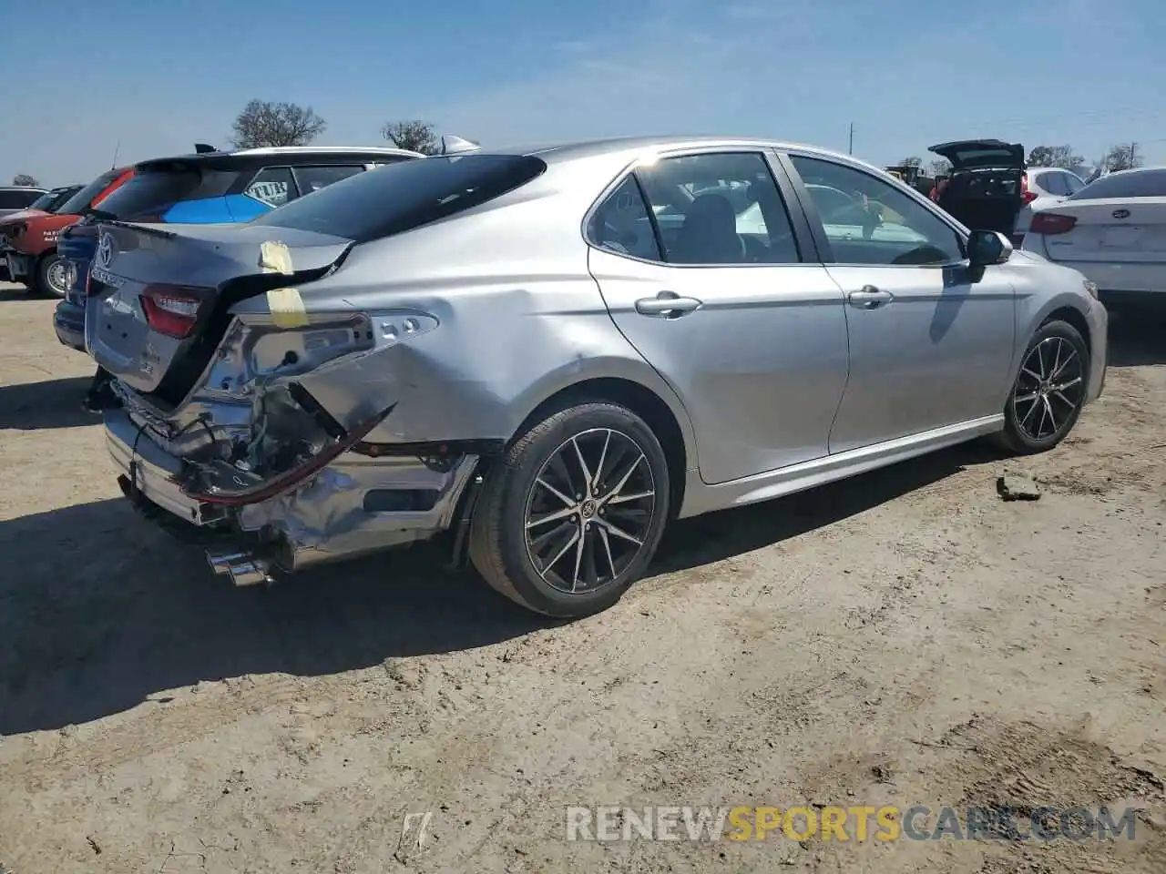 3 Photograph of a damaged car 4T1T11AK9RU890239 TOYOTA CAMRY 2024