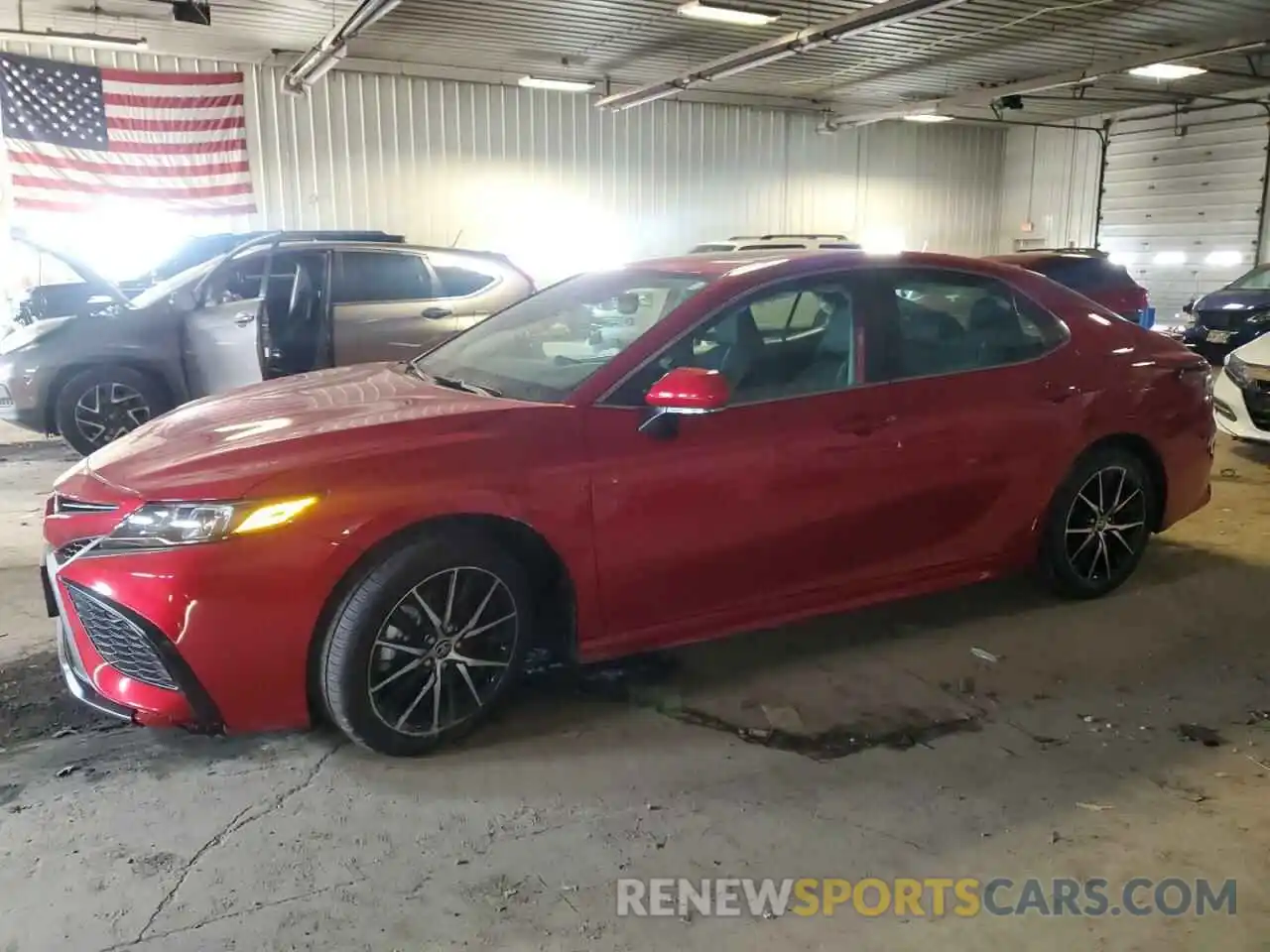 1 Photograph of a damaged car 4T1T11BK7RU110494 TOYOTA CAMRY 2024