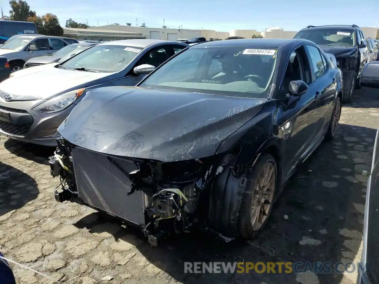 1 Photograph of a damaged car 4T1T31AK2RU066352 TOYOTA CAMRY 2024