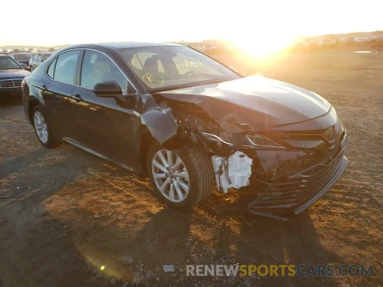 1 Photograph of a damaged car 4T1B11HKXKU765533 TOYOTA CAMRY 4C 2019