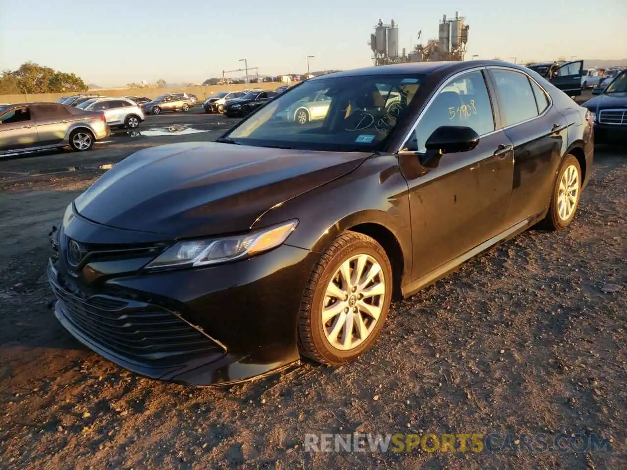 2 Photograph of a damaged car 4T1B11HKXKU765533 TOYOTA CAMRY 4C 2019