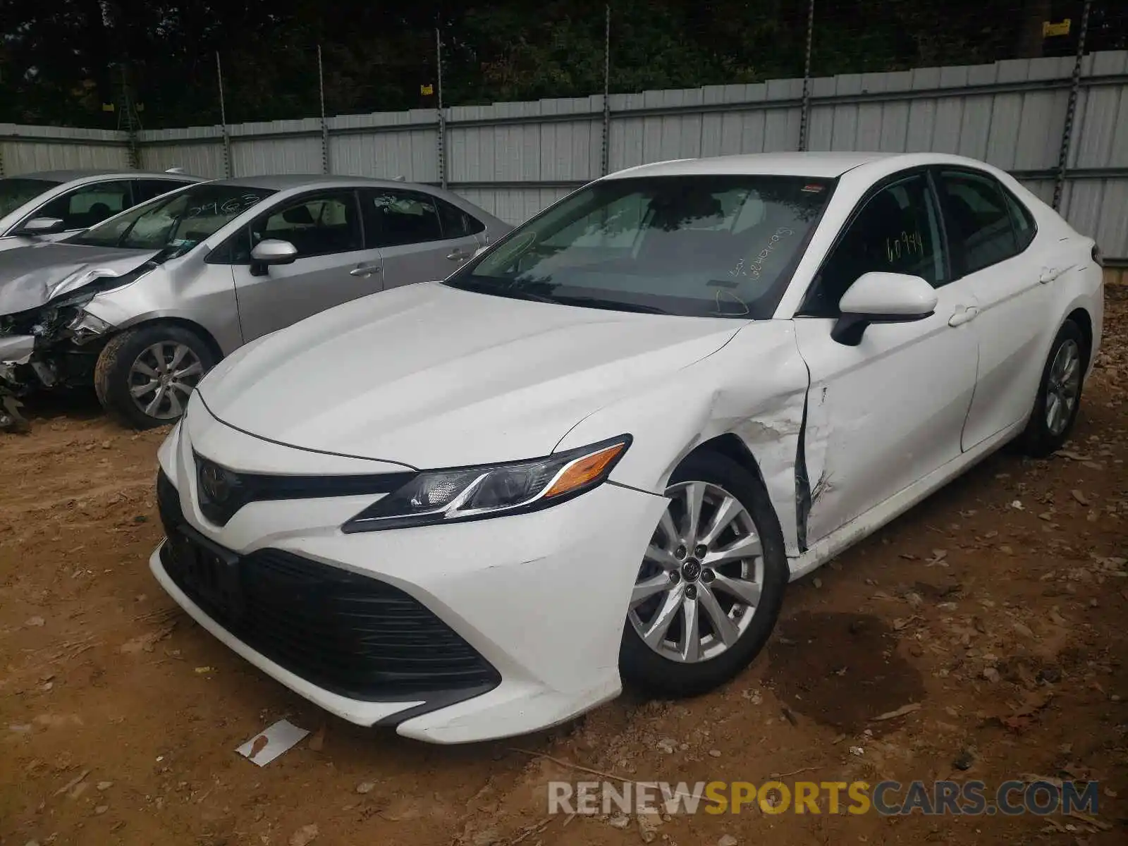 2 Photograph of a damaged car 4T1B11HKXKU773194 TOYOTA CAMRY 4C 2019