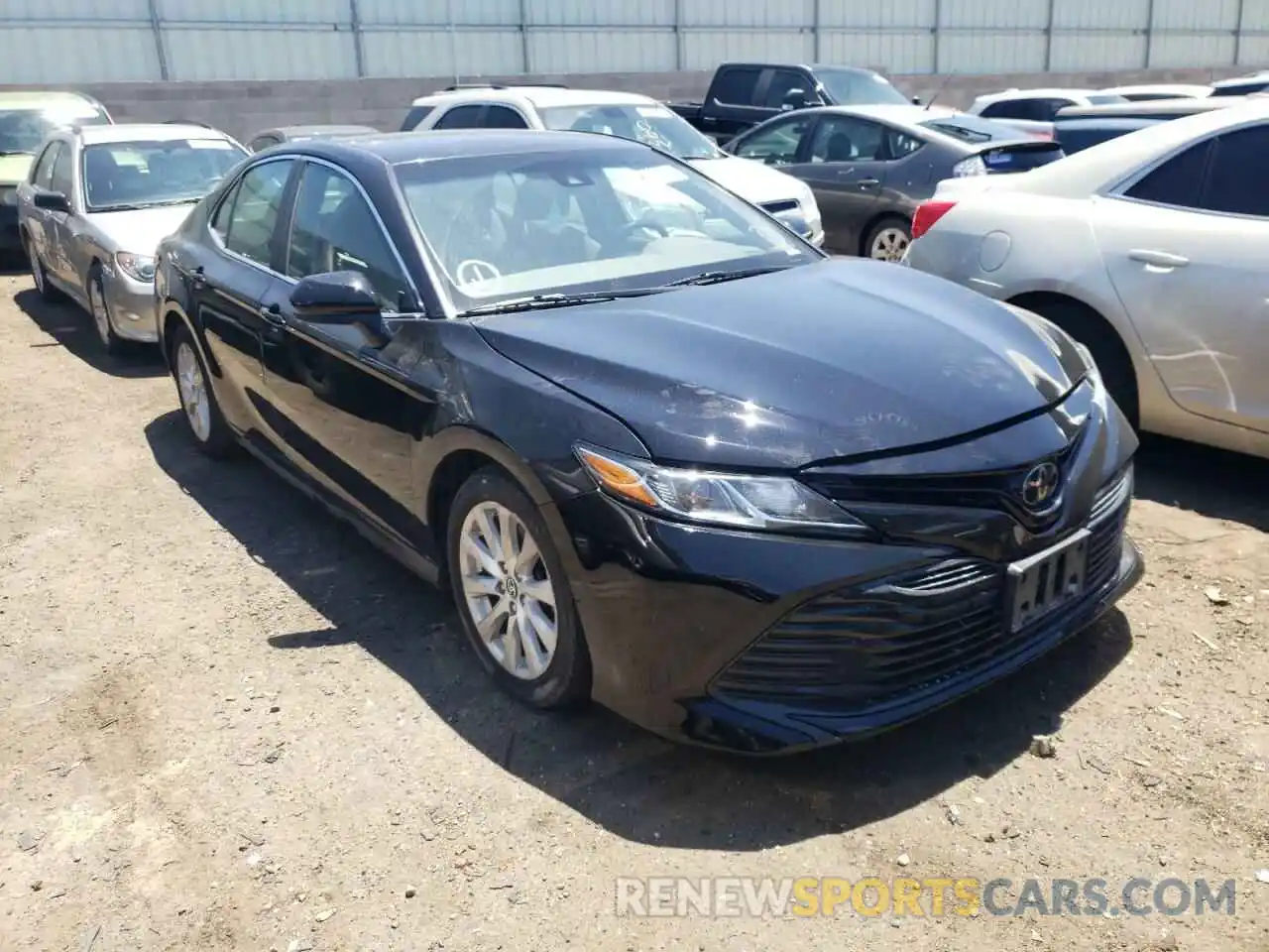 1 Photograph of a damaged car 4T1B11HKXKU784454 TOYOTA CAMRY 4C 2019