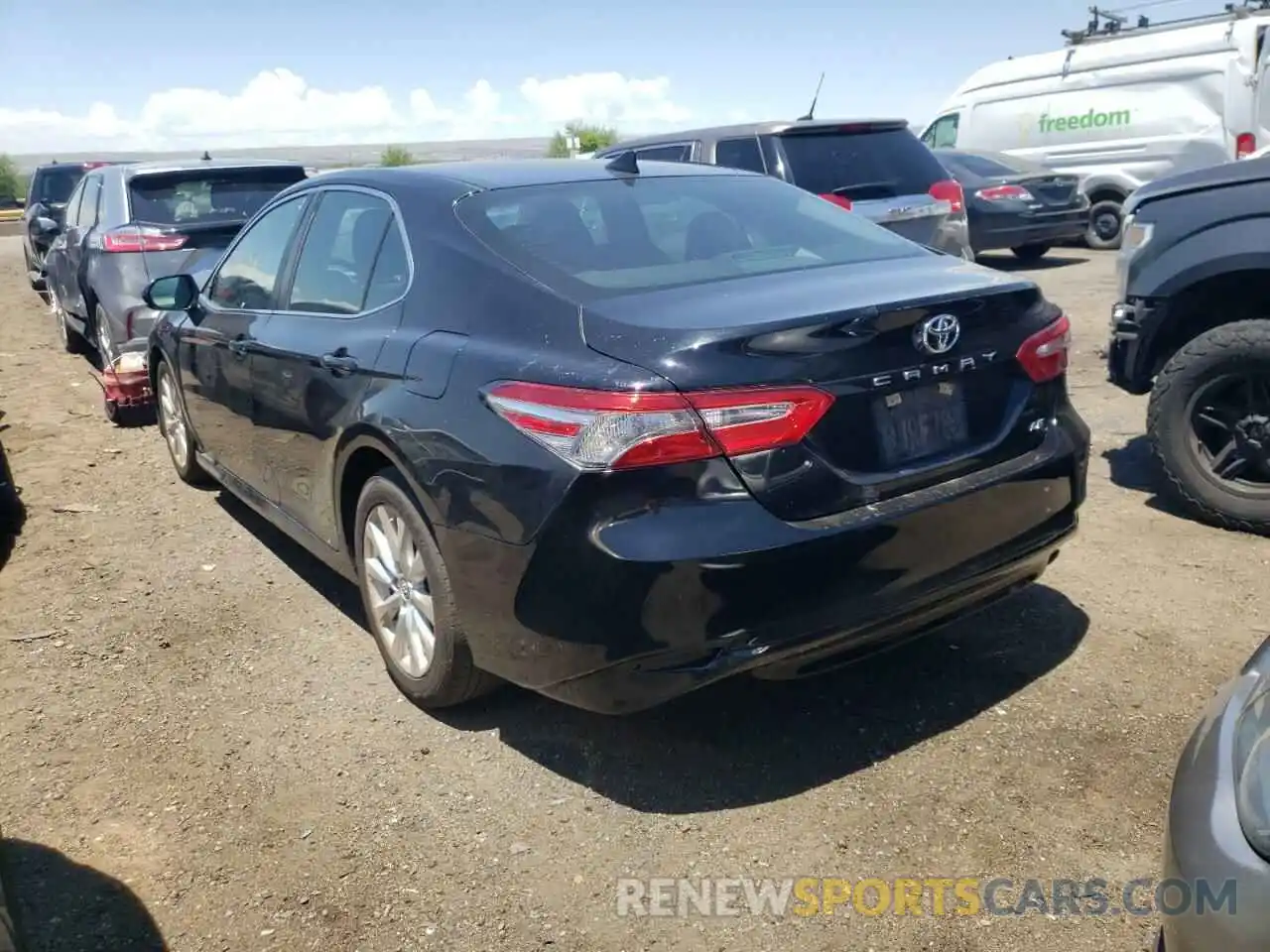 3 Photograph of a damaged car 4T1B11HKXKU784454 TOYOTA CAMRY 4C 2019