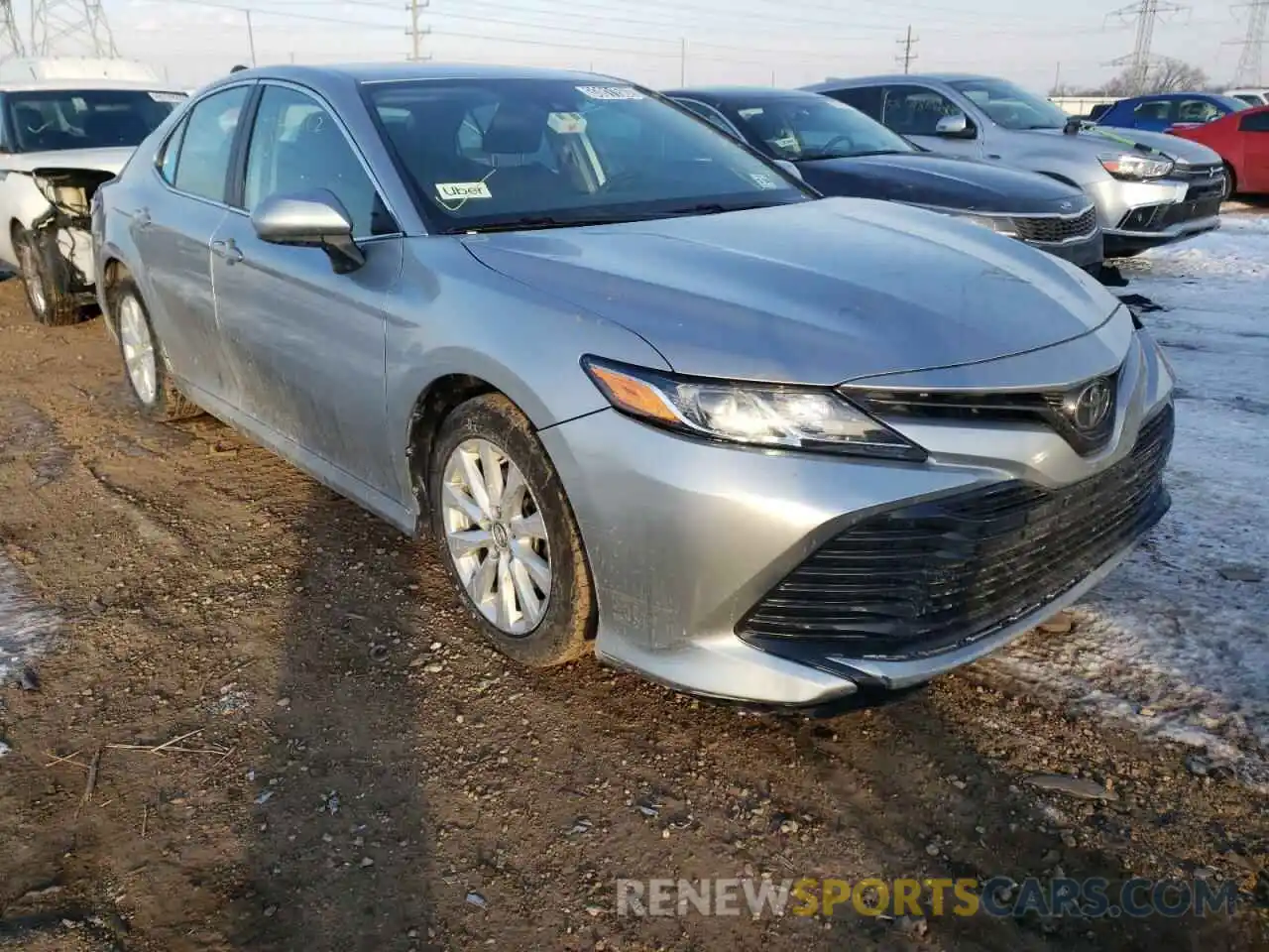 1 Photograph of a damaged car 4T1B11HKXKU785751 TOYOTA CAMRY 4C 2019