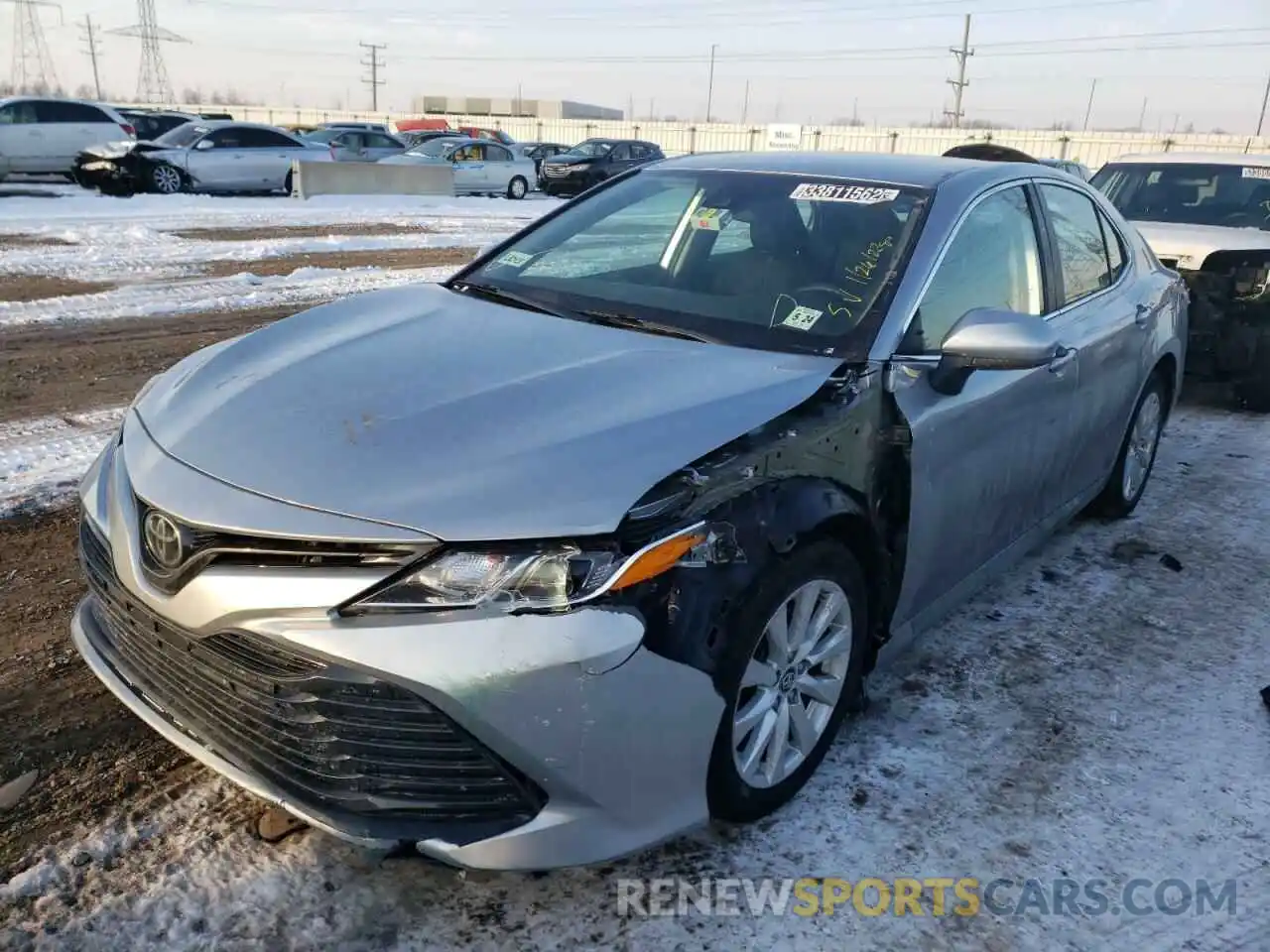 2 Photograph of a damaged car 4T1B11HKXKU785751 TOYOTA CAMRY 4C 2019