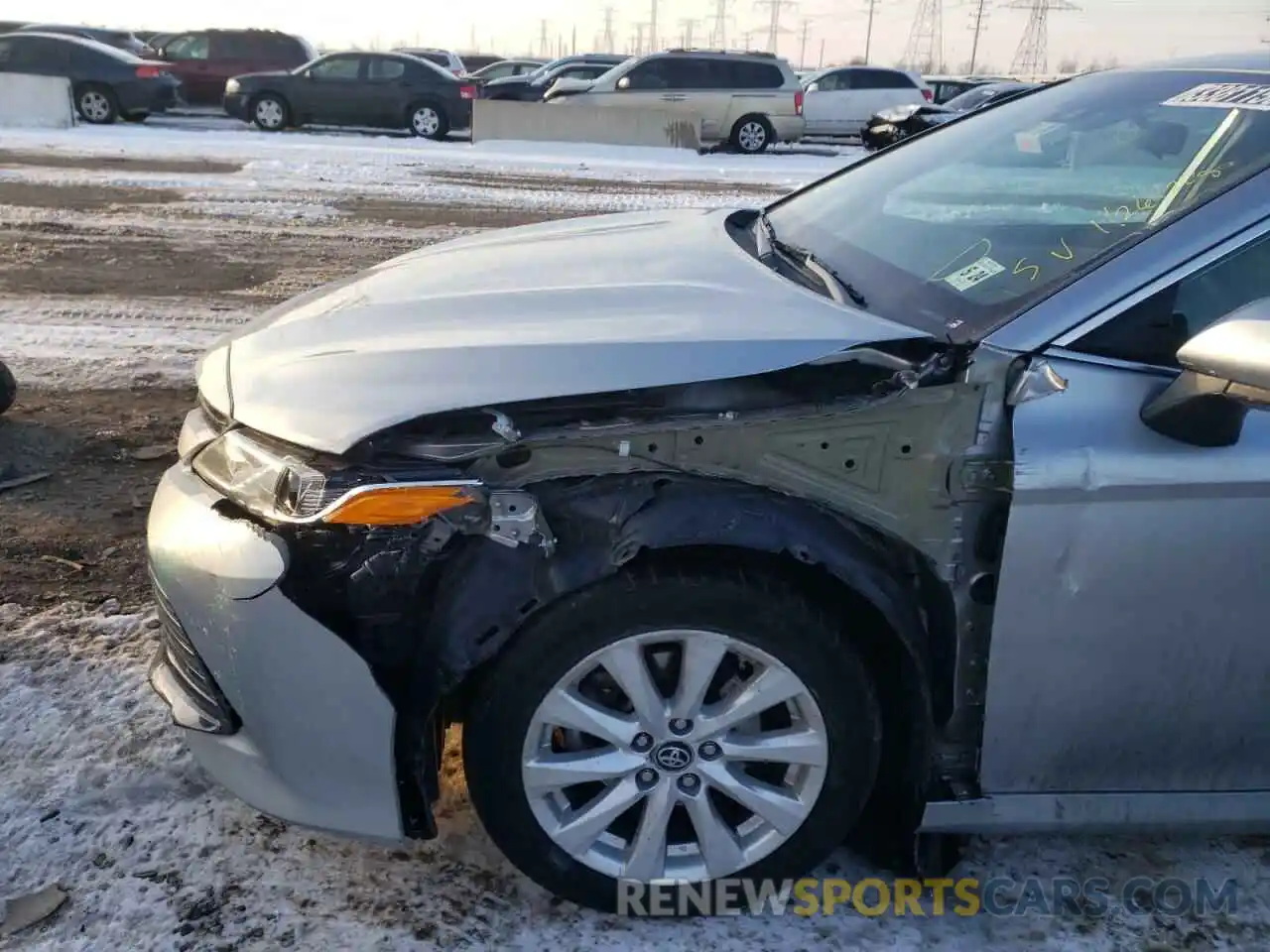 9 Photograph of a damaged car 4T1B11HKXKU785751 TOYOTA CAMRY 4C 2019