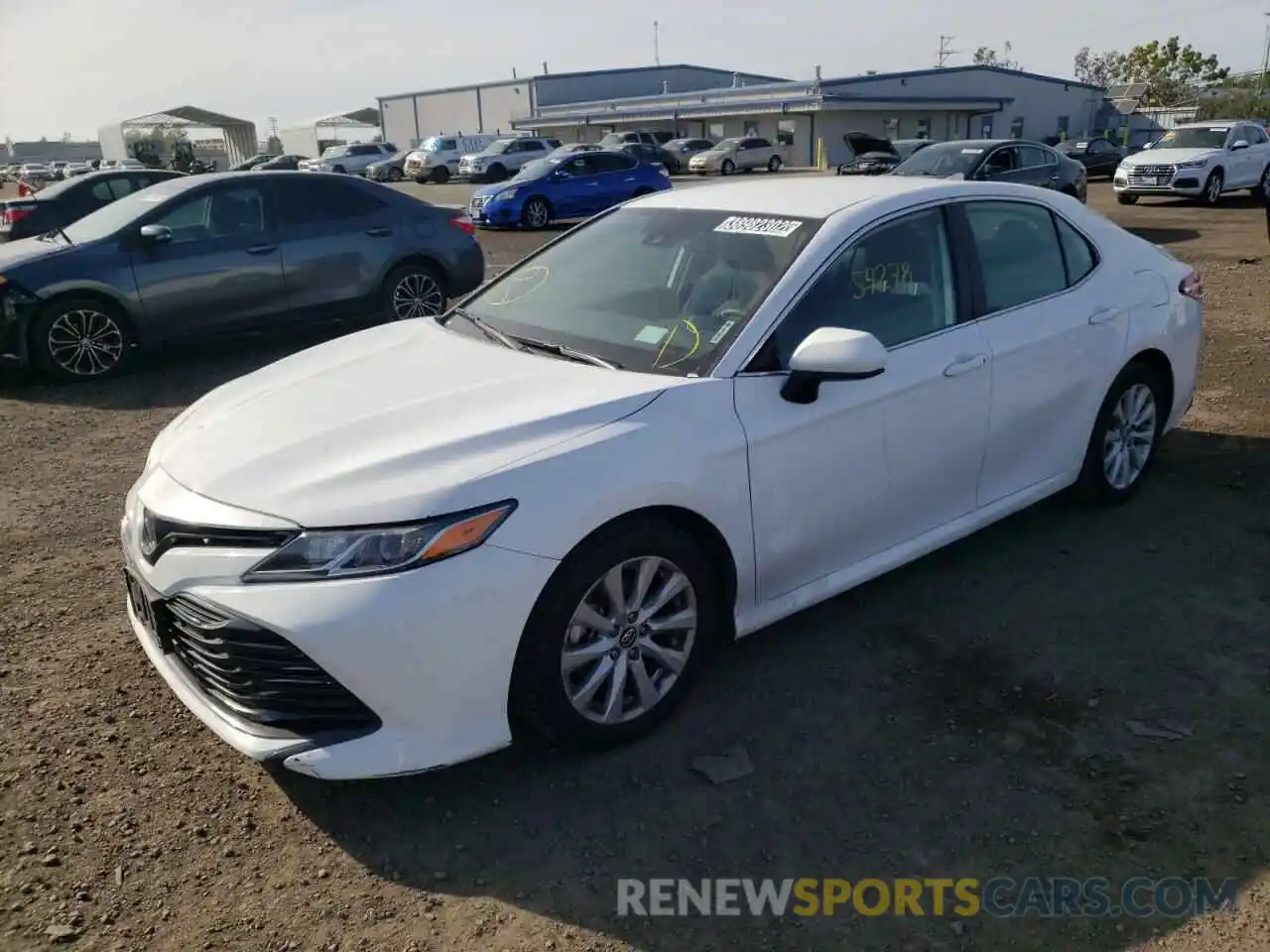 2 Photograph of a damaged car 4T1B11HKXKU786480 TOYOTA CAMRY 4C 2019