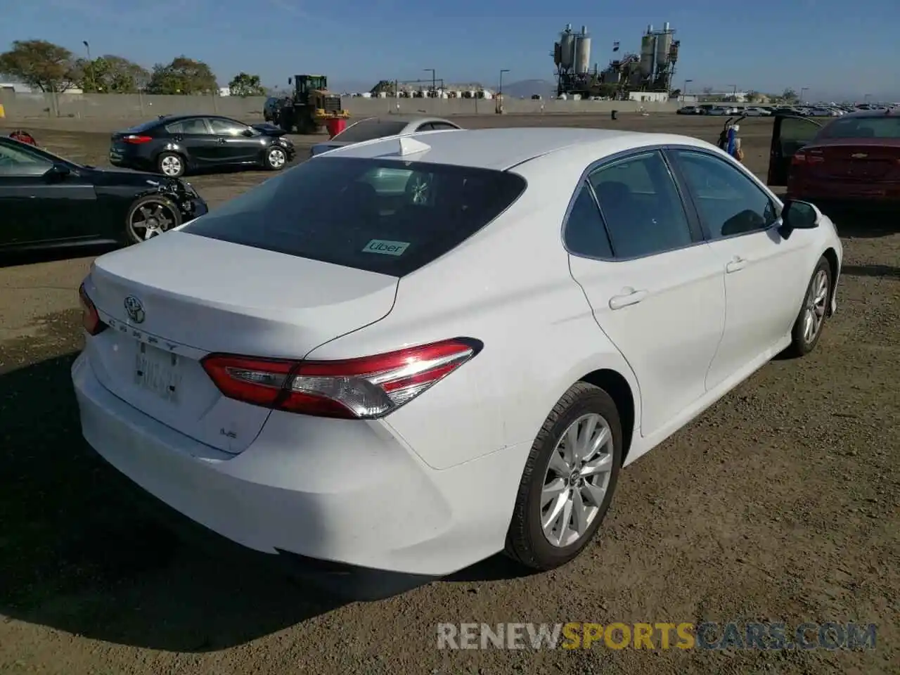 4 Photograph of a damaged car 4T1B11HKXKU786480 TOYOTA CAMRY 4C 2019