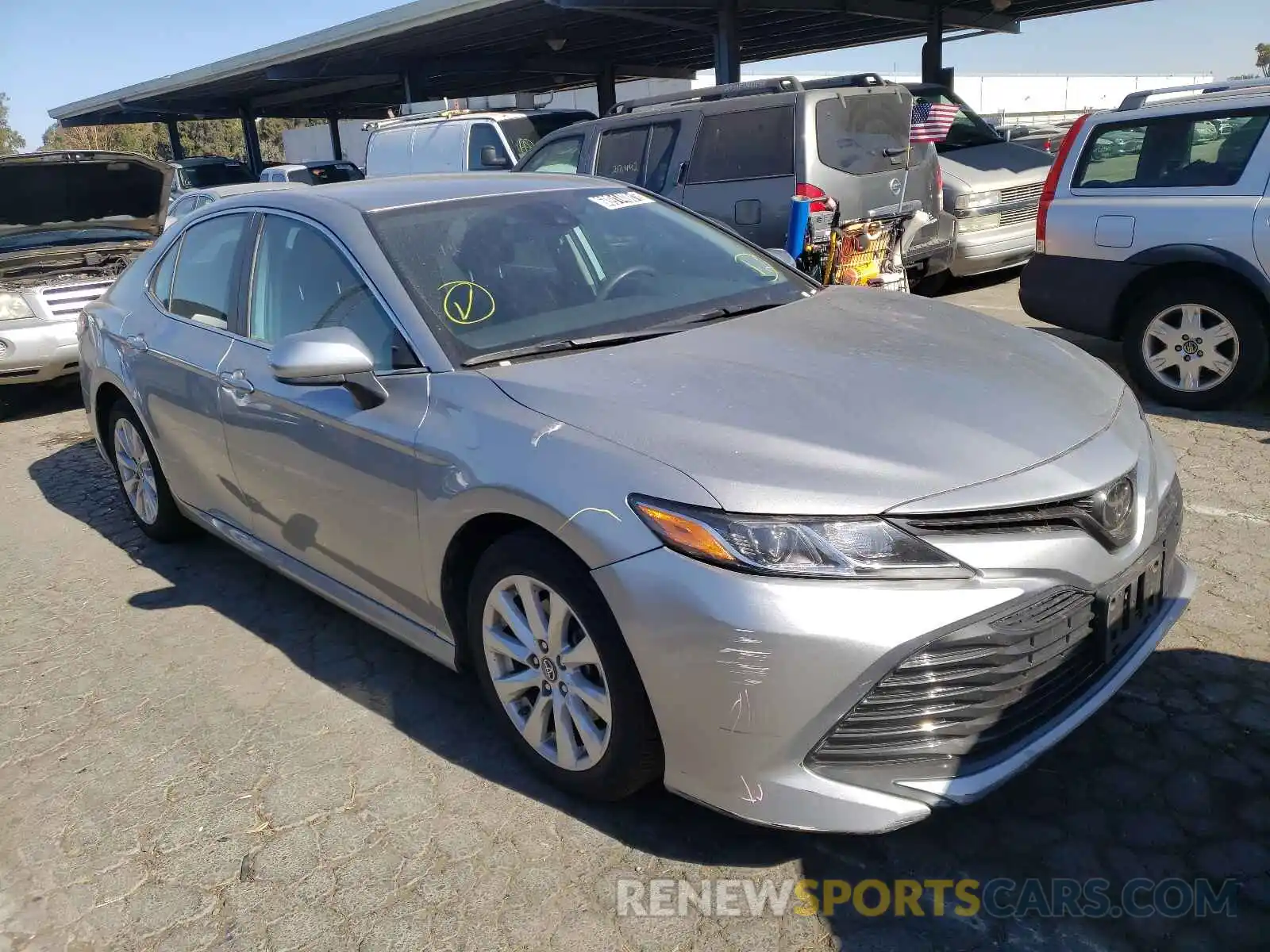 1 Photograph of a damaged car 4T1B11HKXKU788648 TOYOTA CAMRY 4C 2019