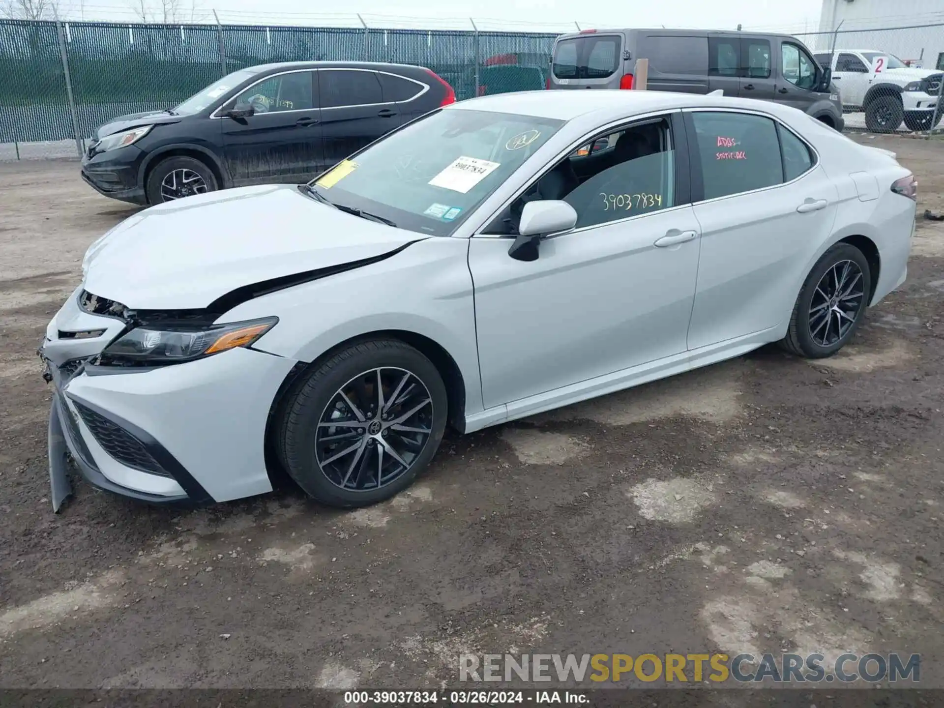 2 Photograph of a damaged car 4T1G31AK1RU074380 TOYOTA CAMRY HYBRID 2024