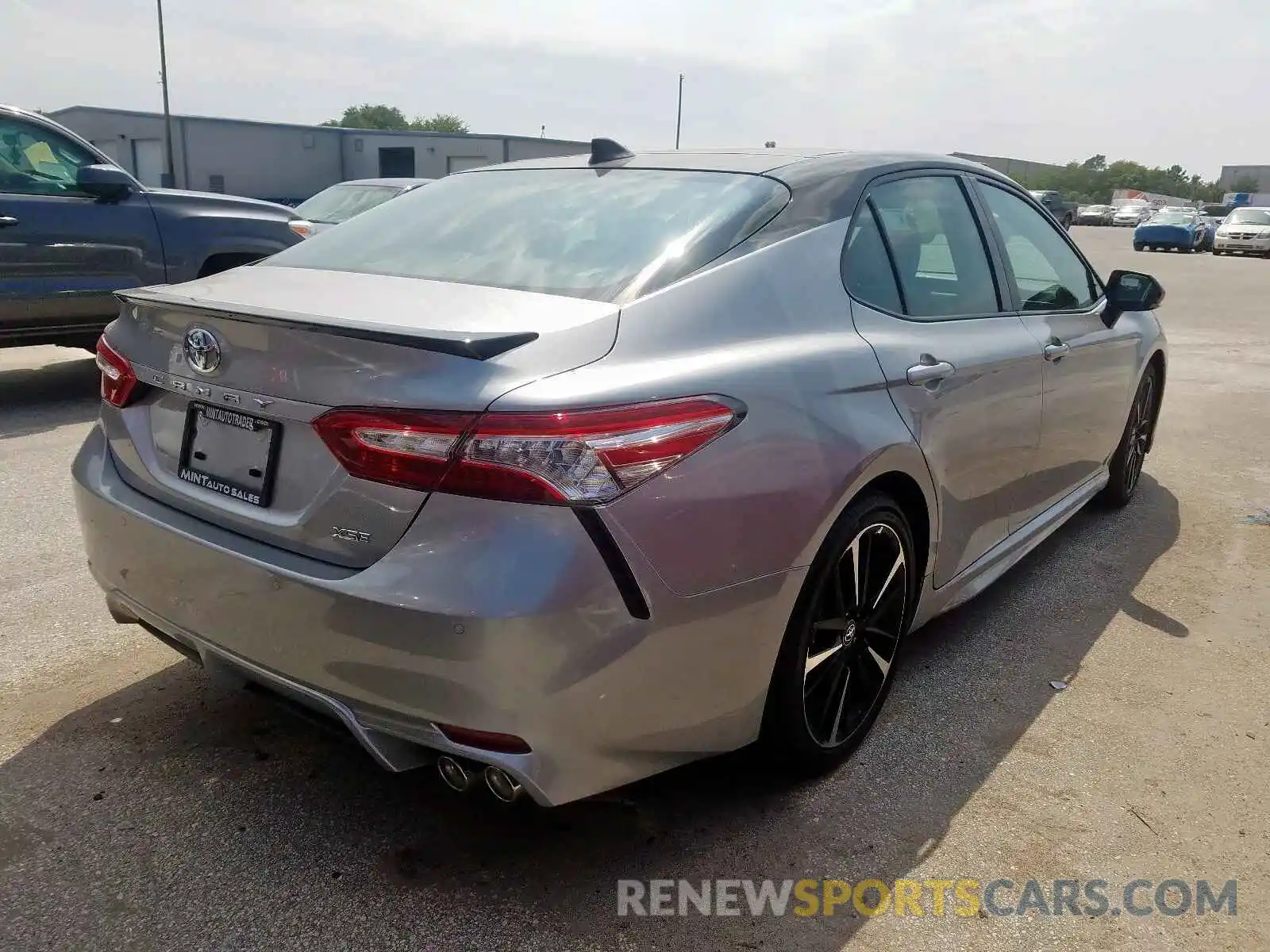 4 Photograph of a damaged car 4T1KZ1AK1LU038804 TOYOTA CAMRY TRD 2020