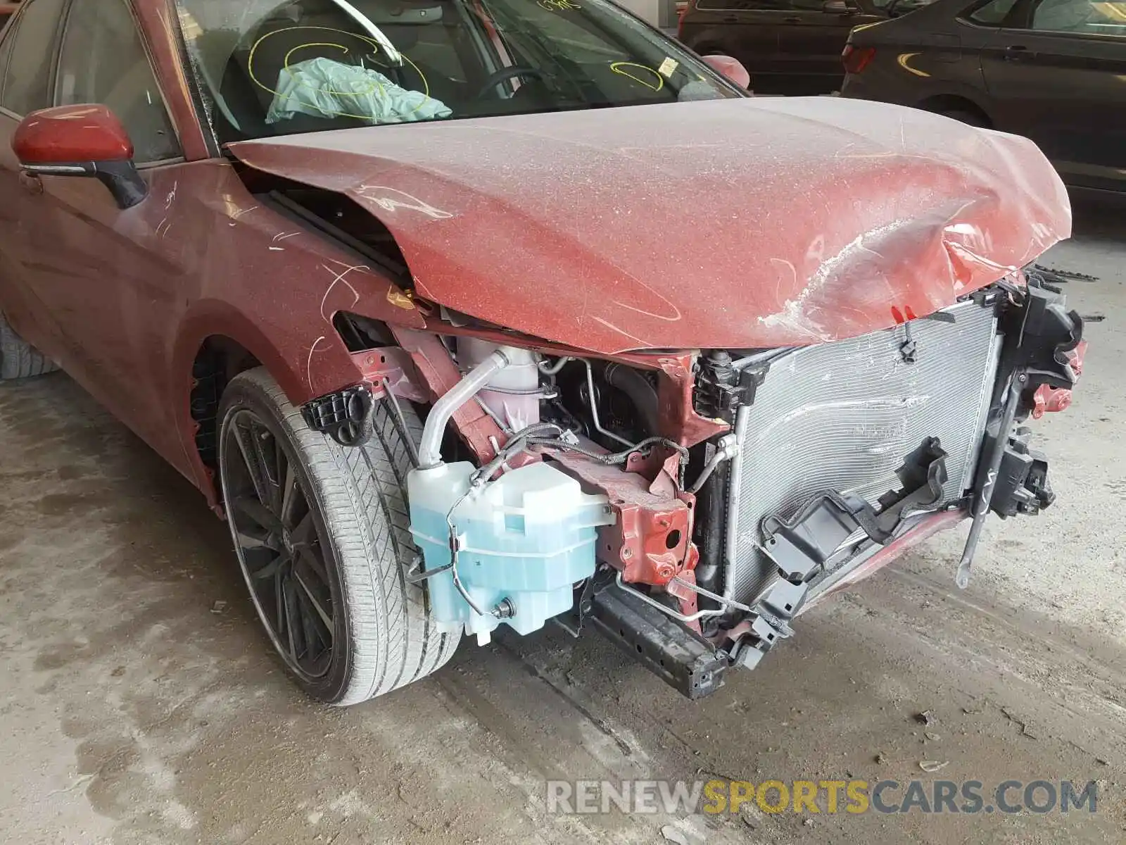 9 Photograph of a damaged car 4T1KZ1AK6LU039415 TOYOTA CAMRY TRD 2020