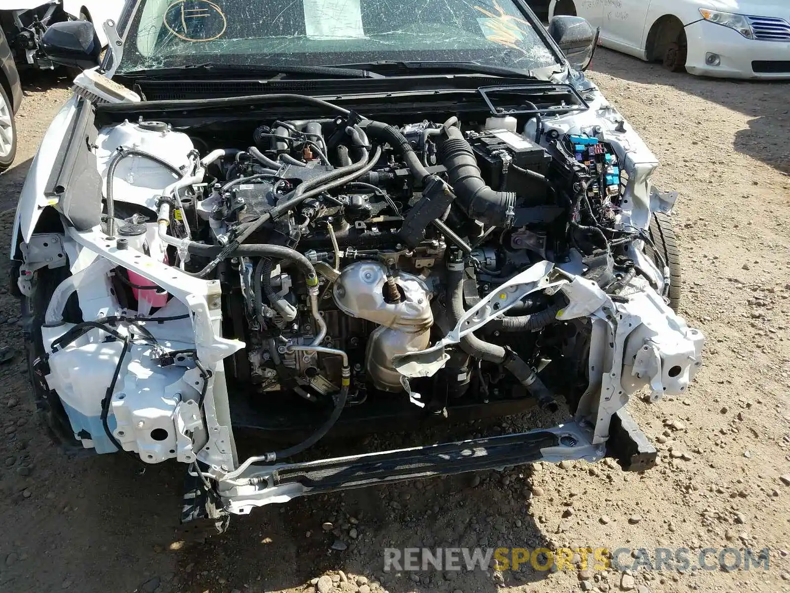 9 Photograph of a damaged car 4T1NZ1AK0LU036555 TOYOTA CAMRY TRD 2020