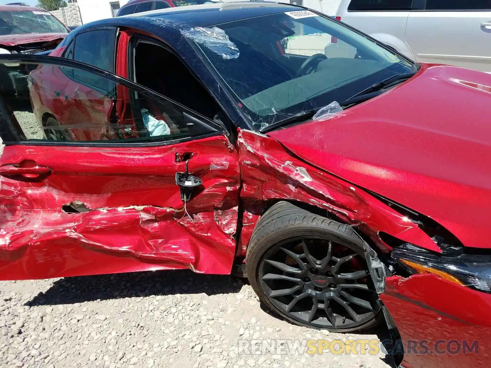 9 Photograph of a damaged car 4T1NZ1AK5LU038494 TOYOTA CAMRY TRD 2020