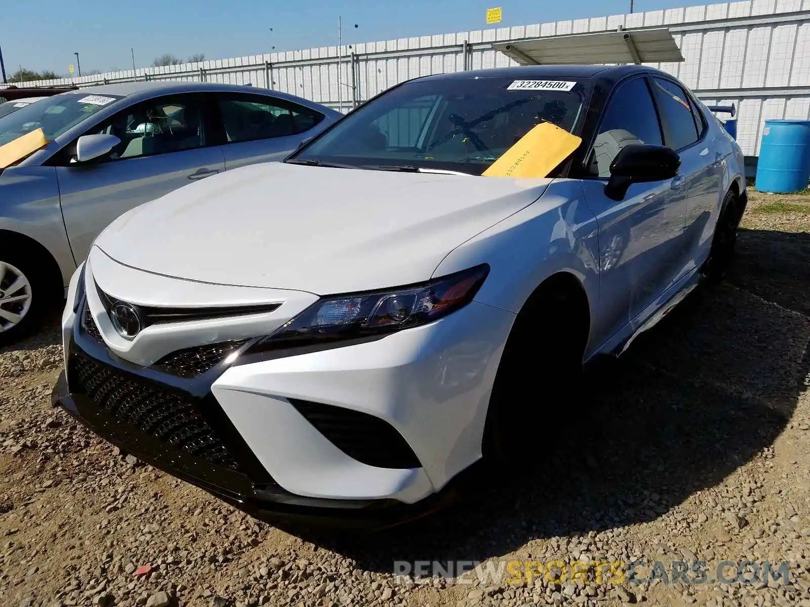 2 Photograph of a damaged car 4T1NZ1AK6LU037628 TOYOTA CAMRY TRD 2020