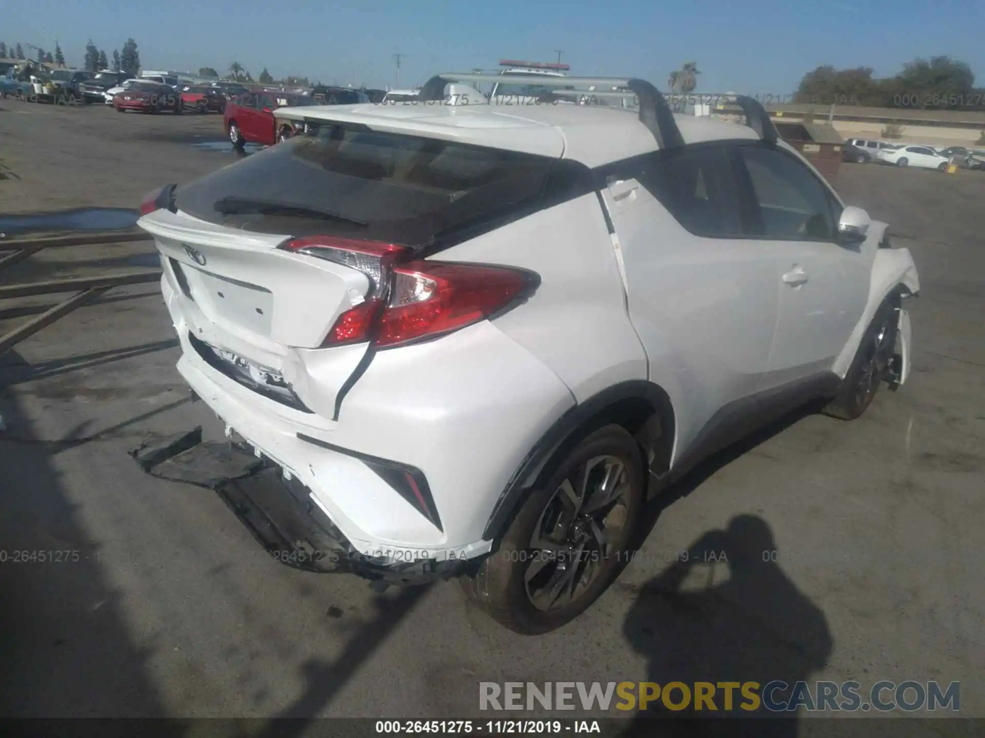 4 Photograph of a damaged car KTNKHMBX1K1061630 TOYOTA CHR 2019