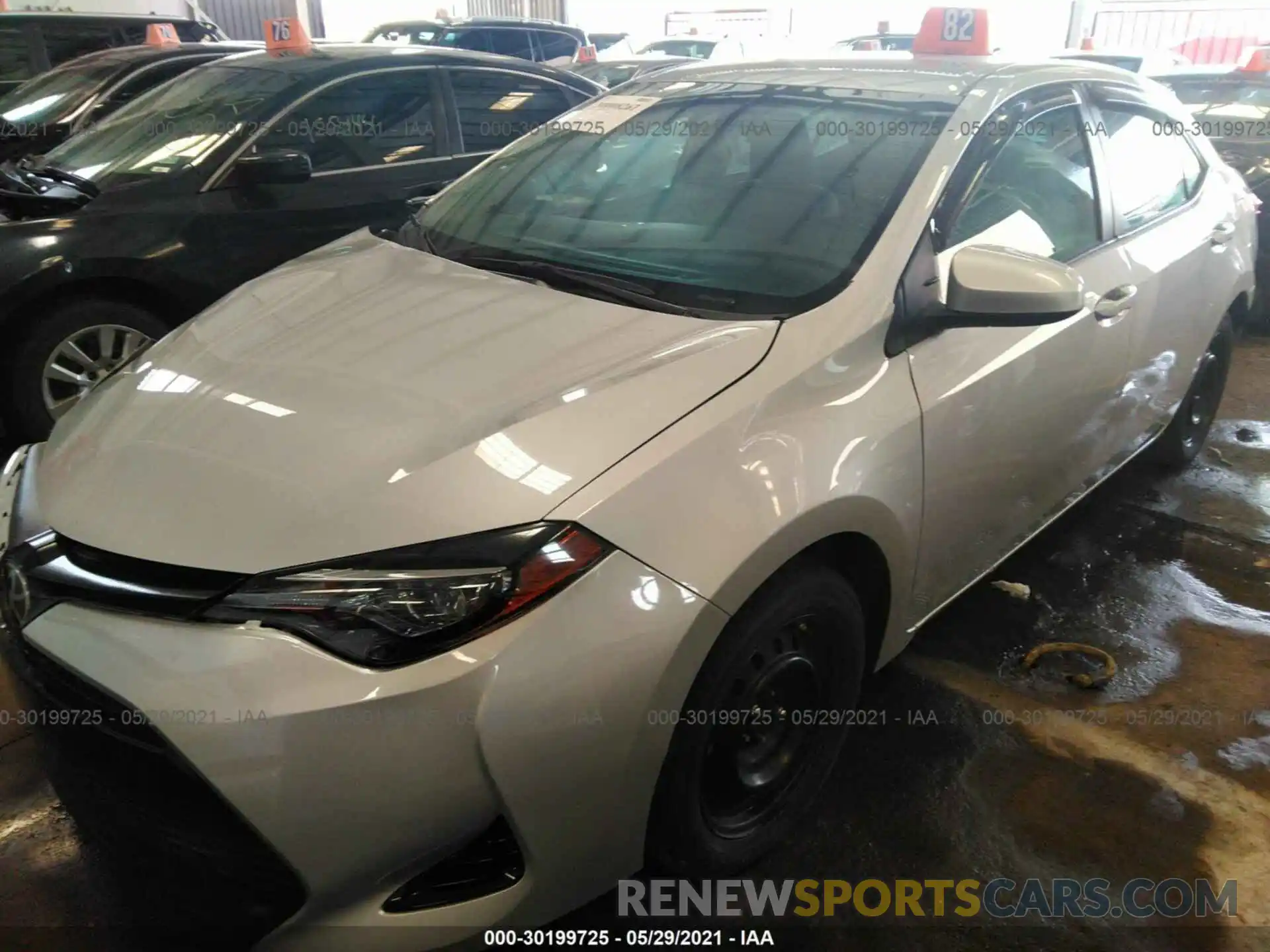 2 Photograph of a damaged car 00000000000130817 TOYOTA COROLLA 2019