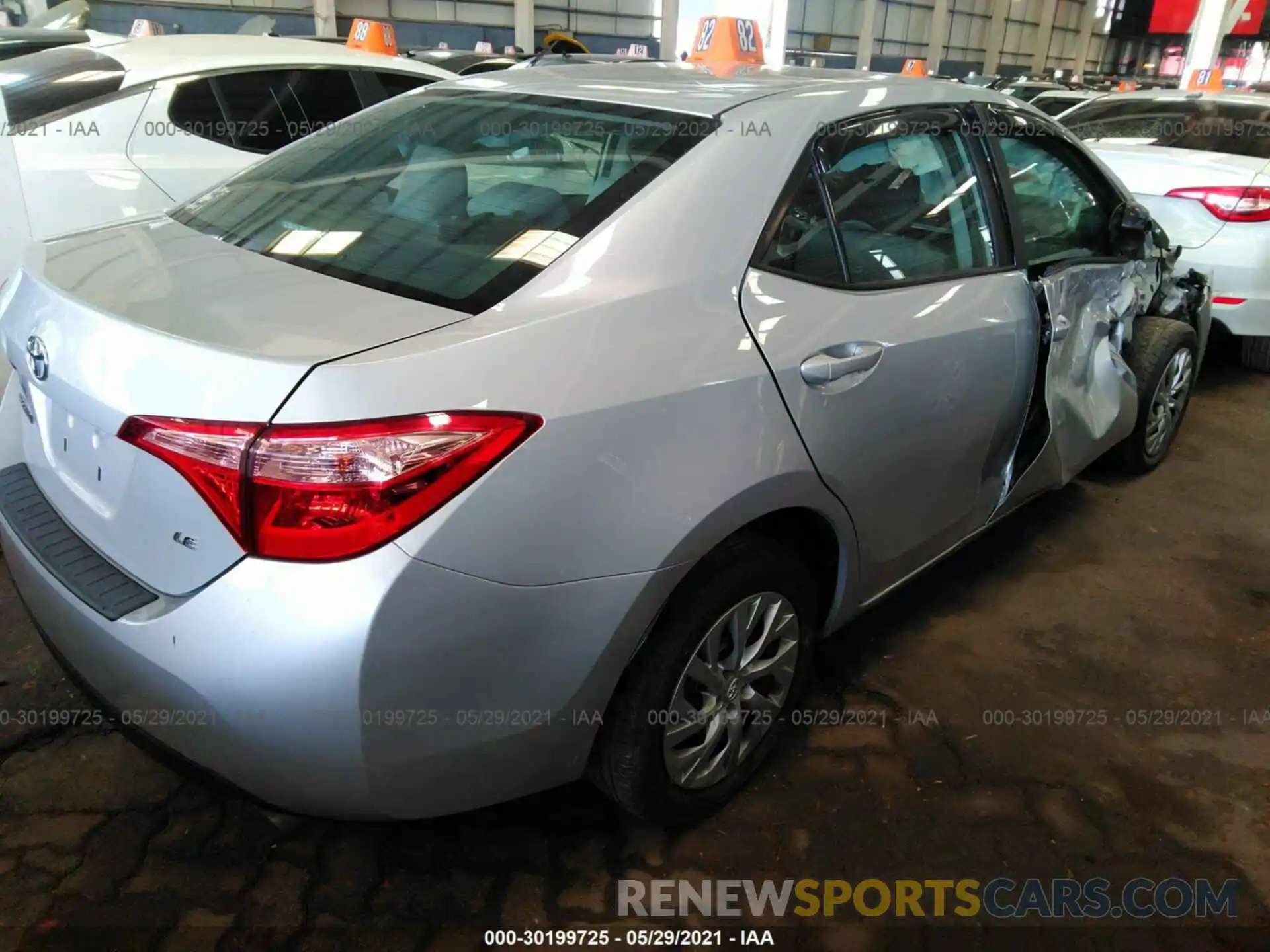 4 Photograph of a damaged car 00000000000130817 TOYOTA COROLLA 2019