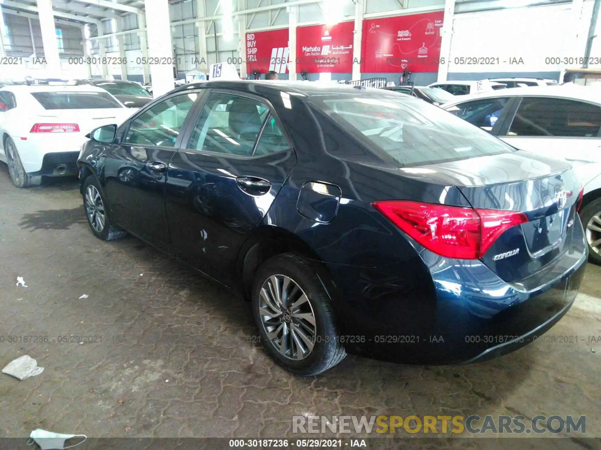 3 Photograph of a damaged car 00000000000130916 TOYOTA COROLLA 2019