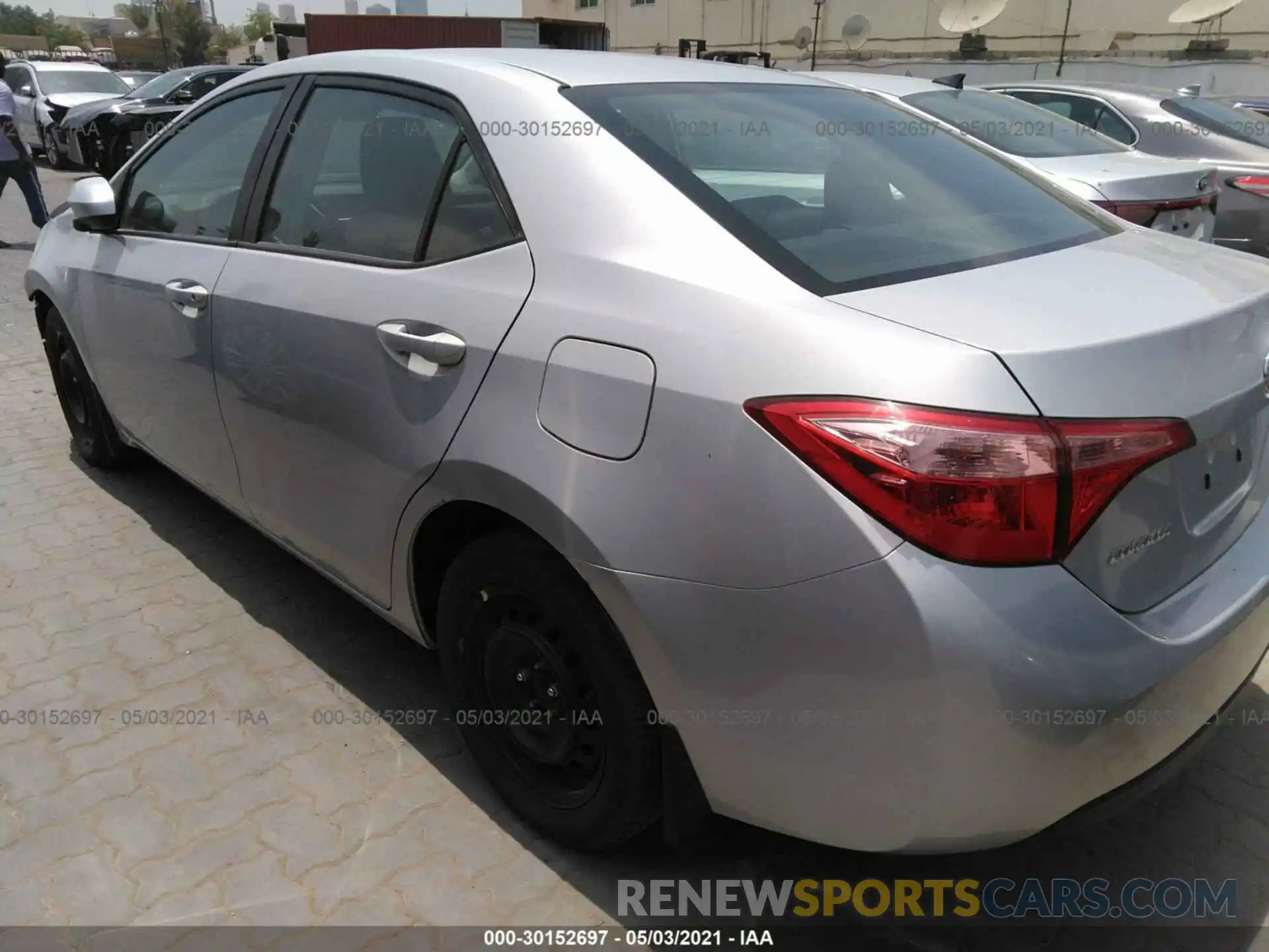 3 Photograph of a damaged car 00000000000182650 TOYOTA COROLLA 2019