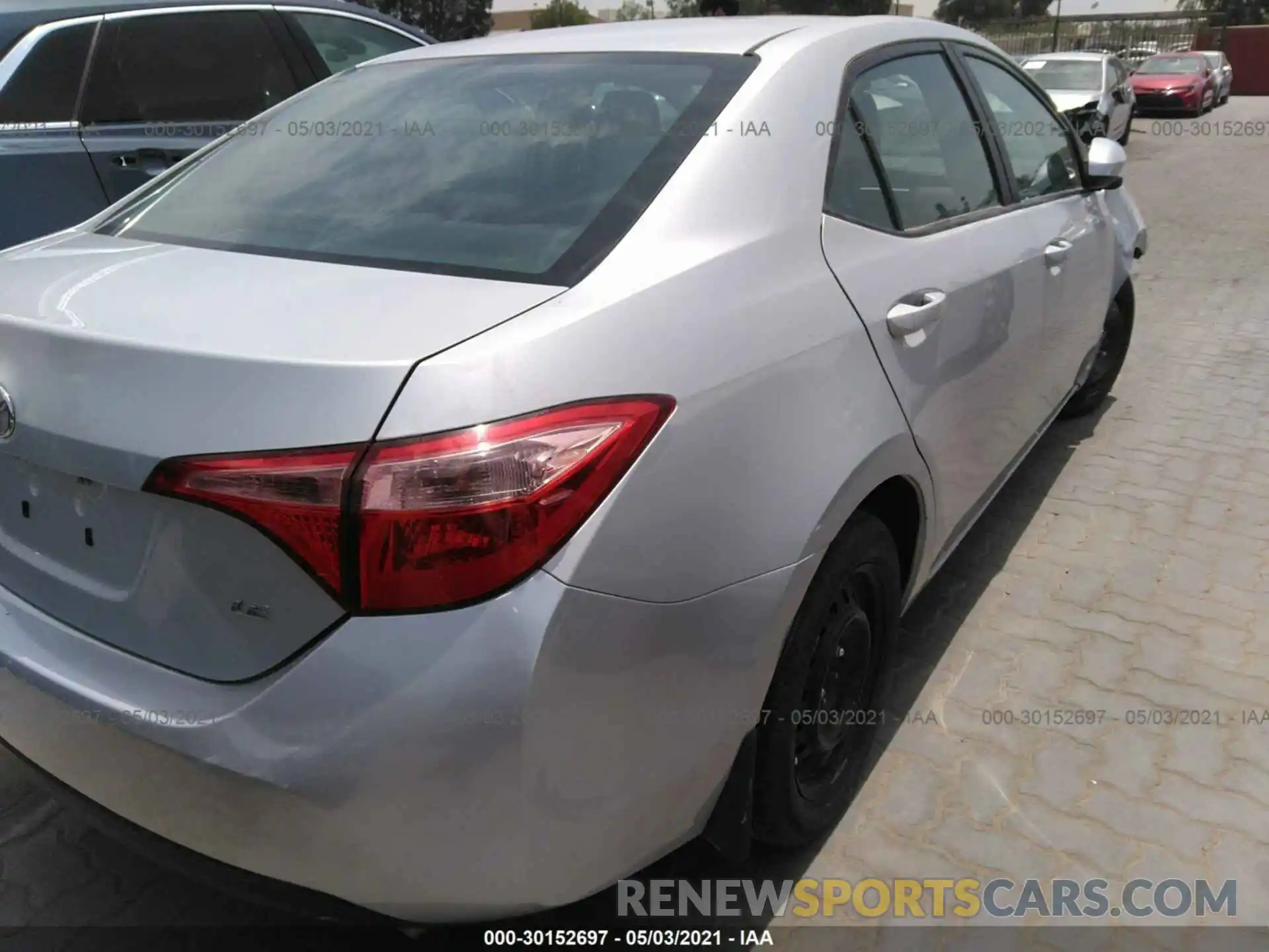 4 Photograph of a damaged car 00000000000182650 TOYOTA COROLLA 2019