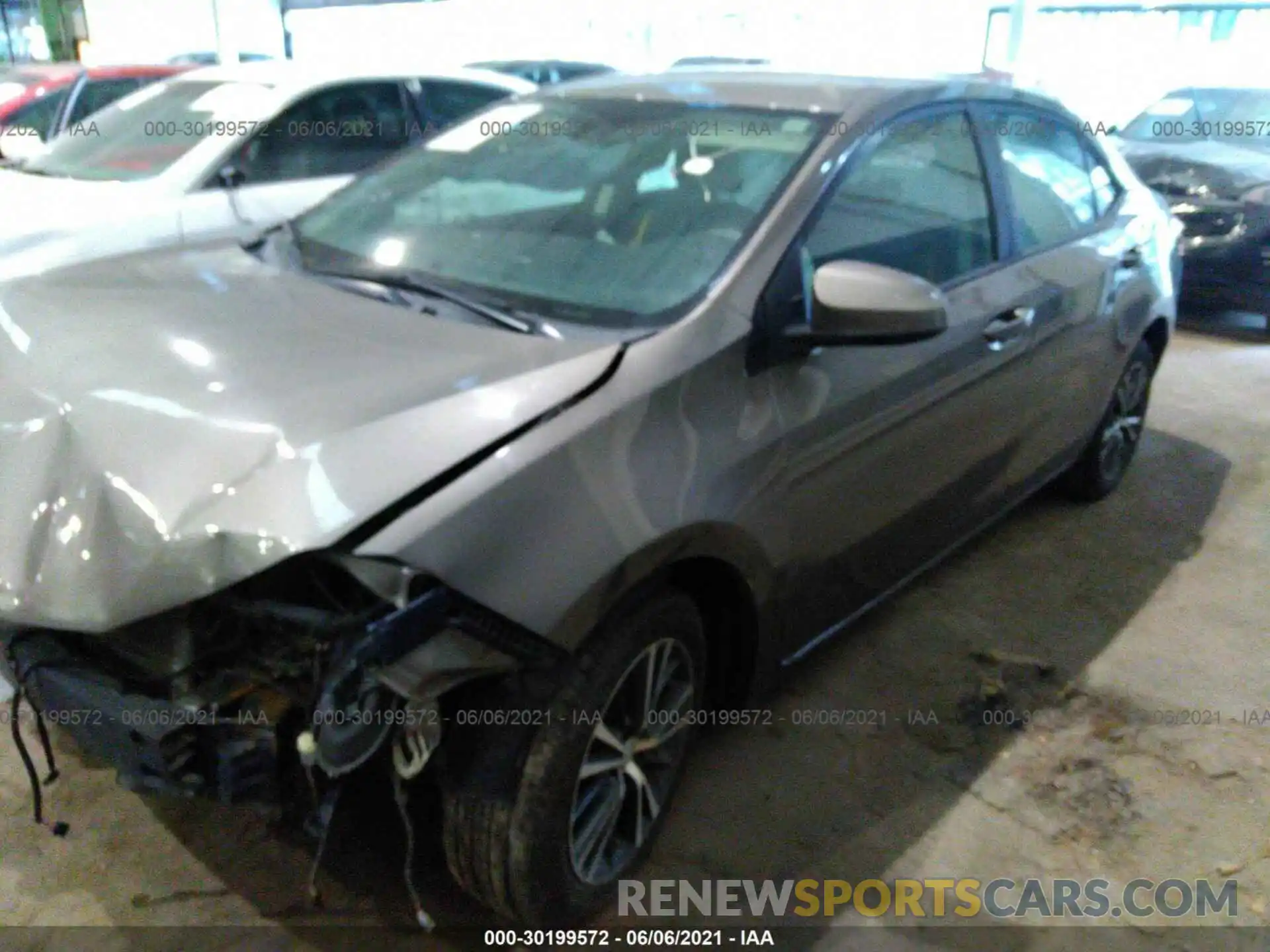 2 Photograph of a damaged car 00000000000889207 TOYOTA COROLLA 2019