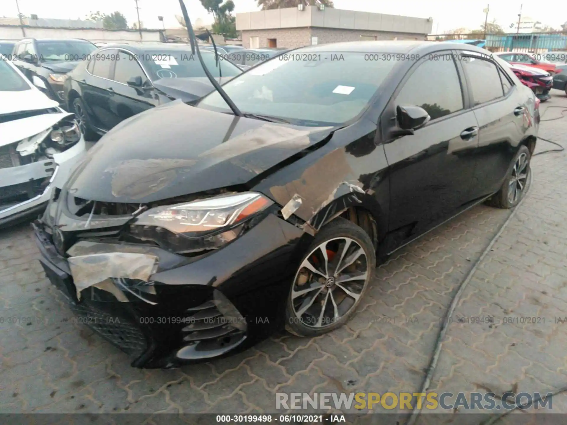 2 Photograph of a damaged car 00000000000900864 TOYOTA COROLLA 2019