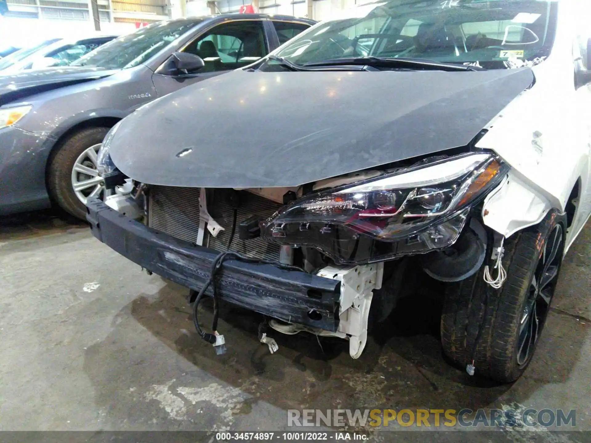 6 Photograph of a damaged car 001BURHE1KC141380 TOYOTA COROLLA 2019