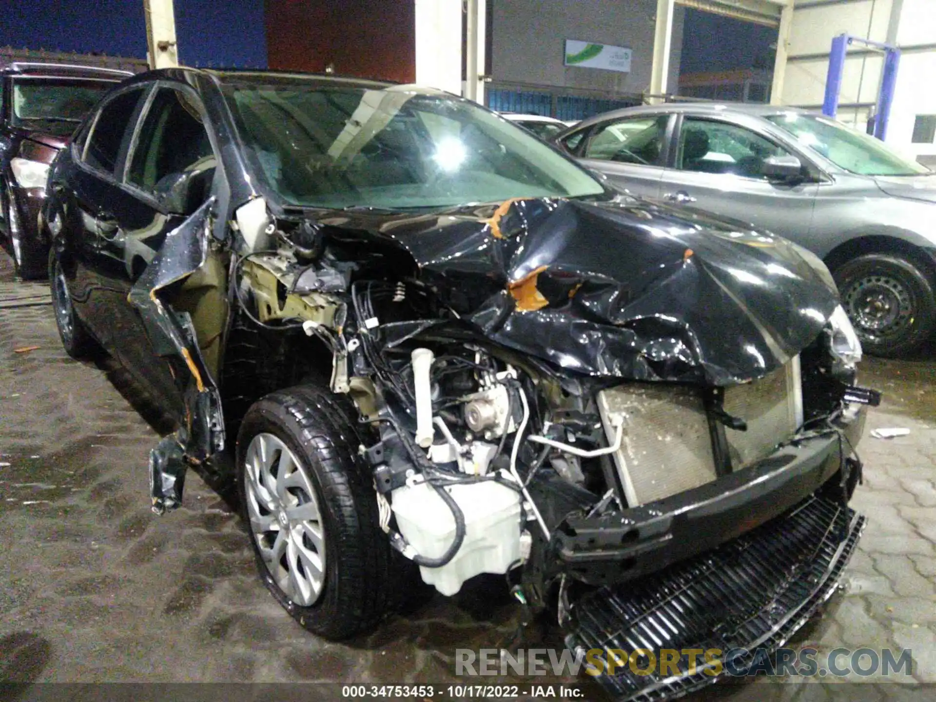 1 Photograph of a damaged car 001BURHE7KC209570 TOYOTA COROLLA 2019