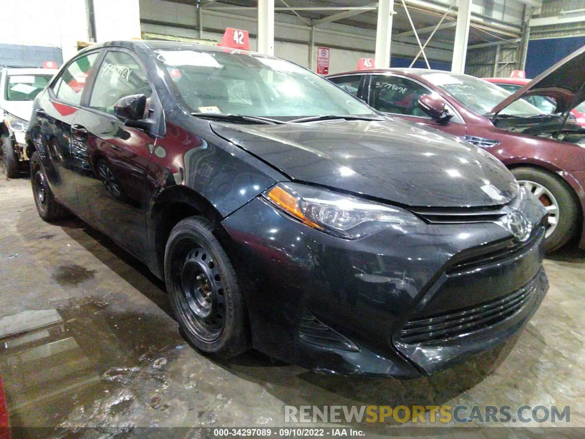 1 Photograph of a damaged car 001BURHE9KC204547 TOYOTA COROLLA 2019