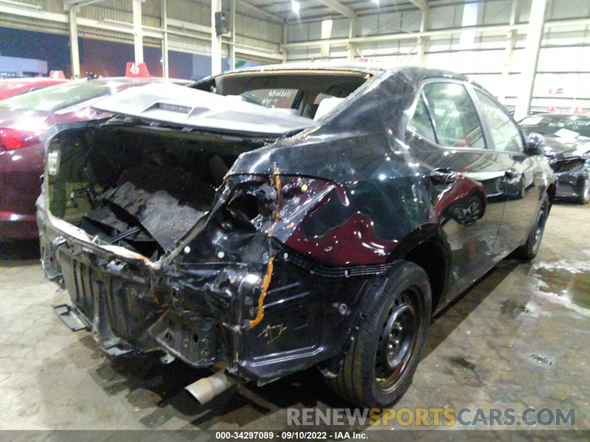 4 Photograph of a damaged car 001BURHE9KC204547 TOYOTA COROLLA 2019