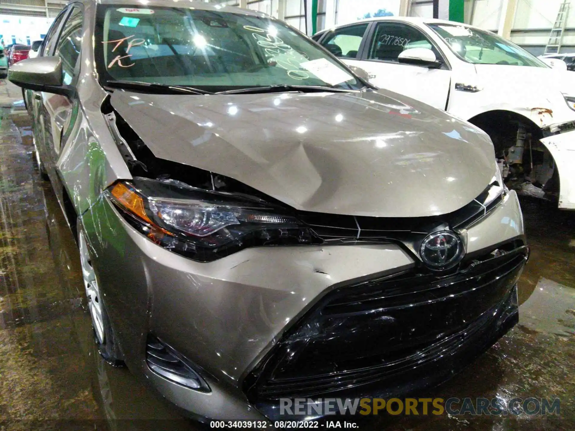 6 Photograph of a damaged car 00FBURHE2KP932839 TOYOTA COROLLA 2019