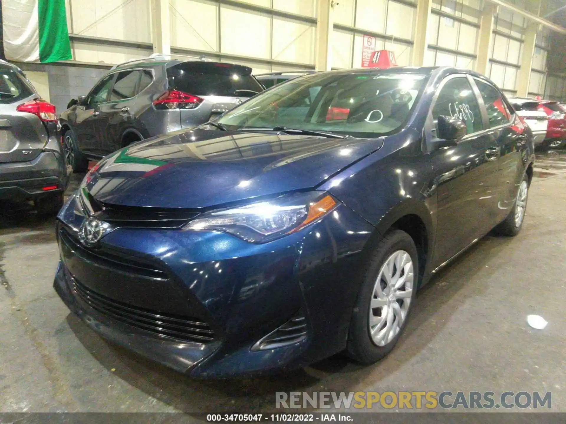 2 Photograph of a damaged car 00FBURHE9KP898818 TOYOTA COROLLA 2019