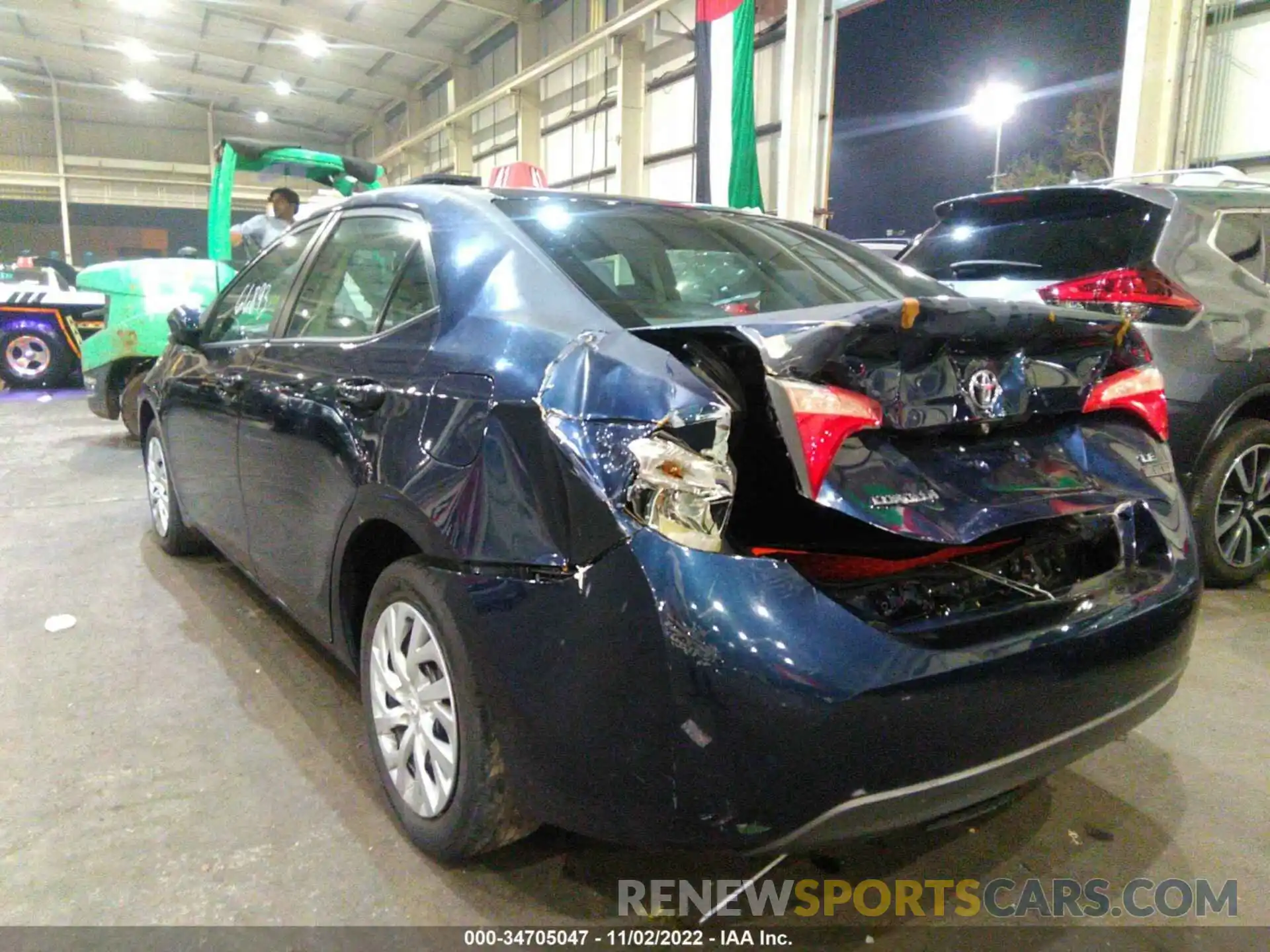 3 Photograph of a damaged car 00FBURHE9KP898818 TOYOTA COROLLA 2019