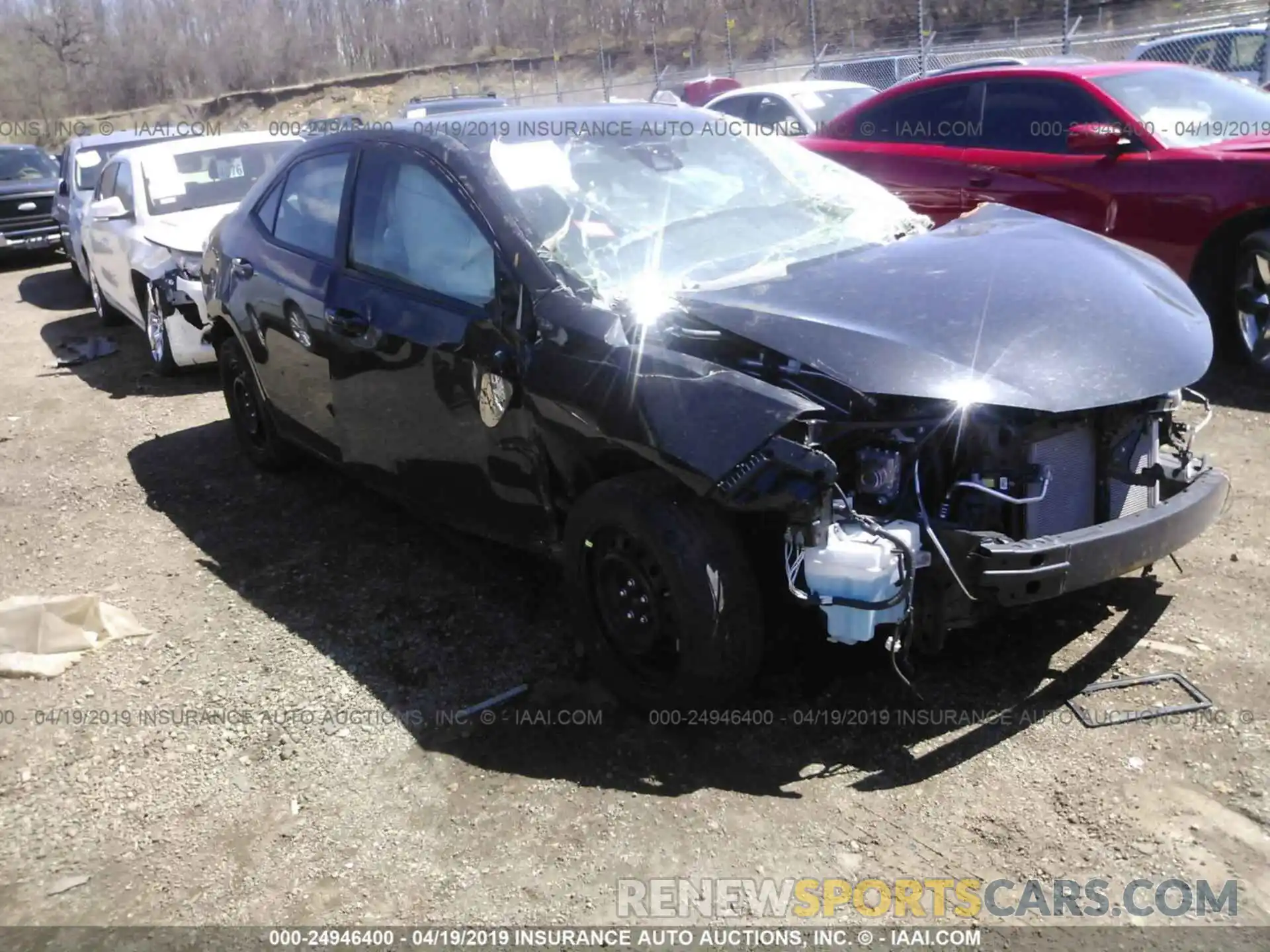 1 Photograph of a damaged car 02T1BURHE3KC12895 TOYOTA COROLLA 2019