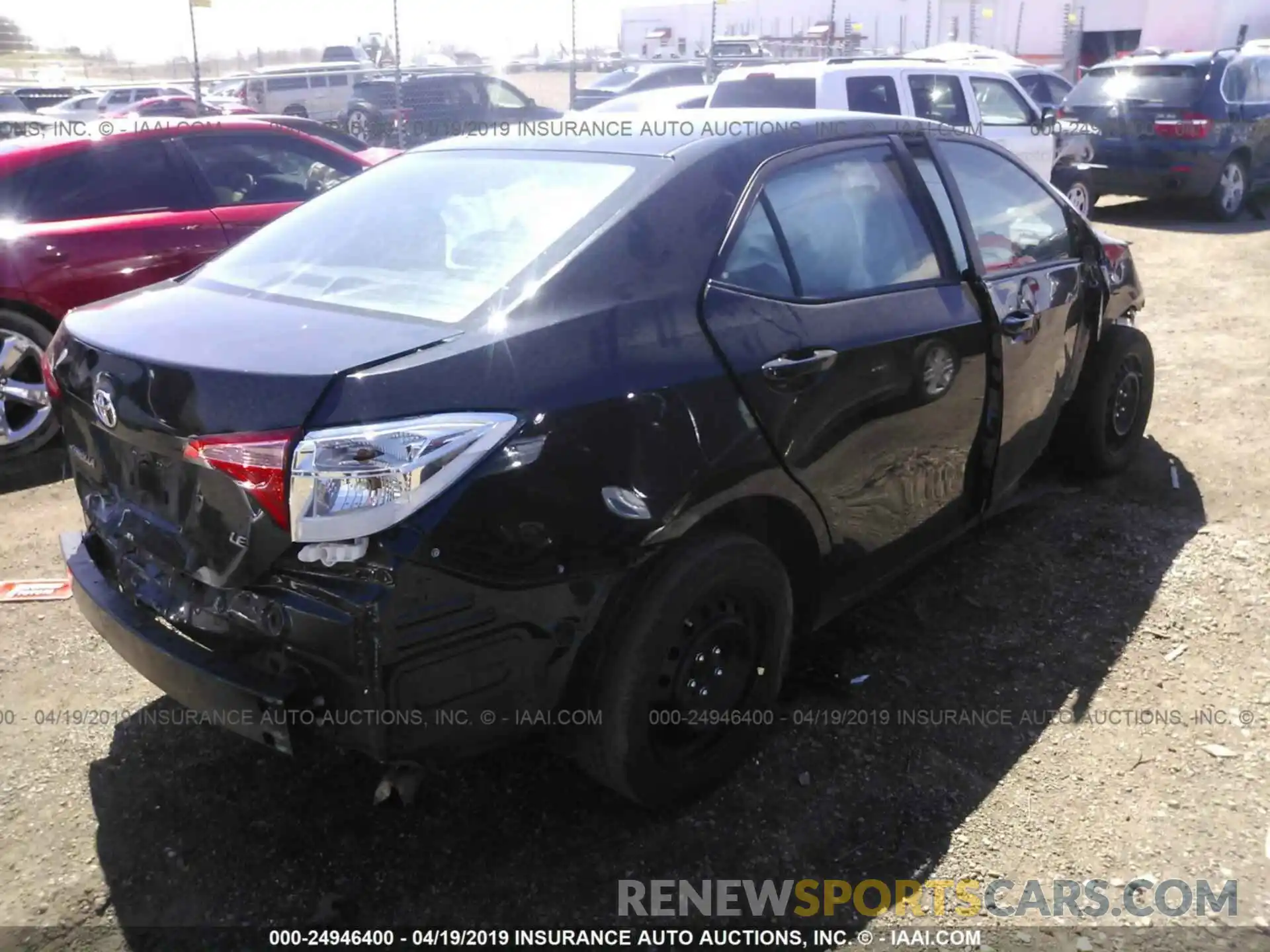 4 Photograph of a damaged car 02T1BURHE3KC12895 TOYOTA COROLLA 2019