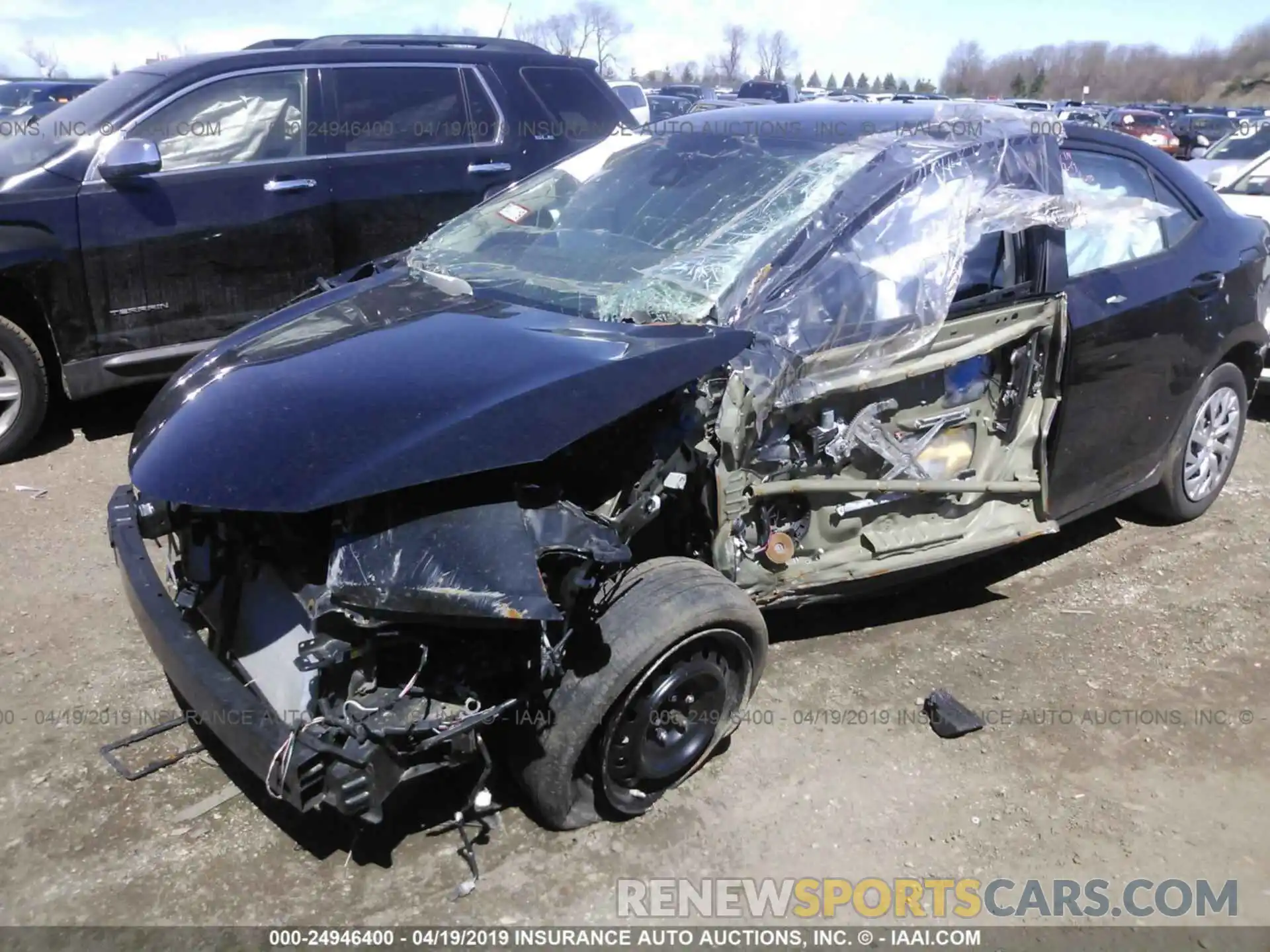 6 Photograph of a damaged car 02T1BURHE3KC12895 TOYOTA COROLLA 2019