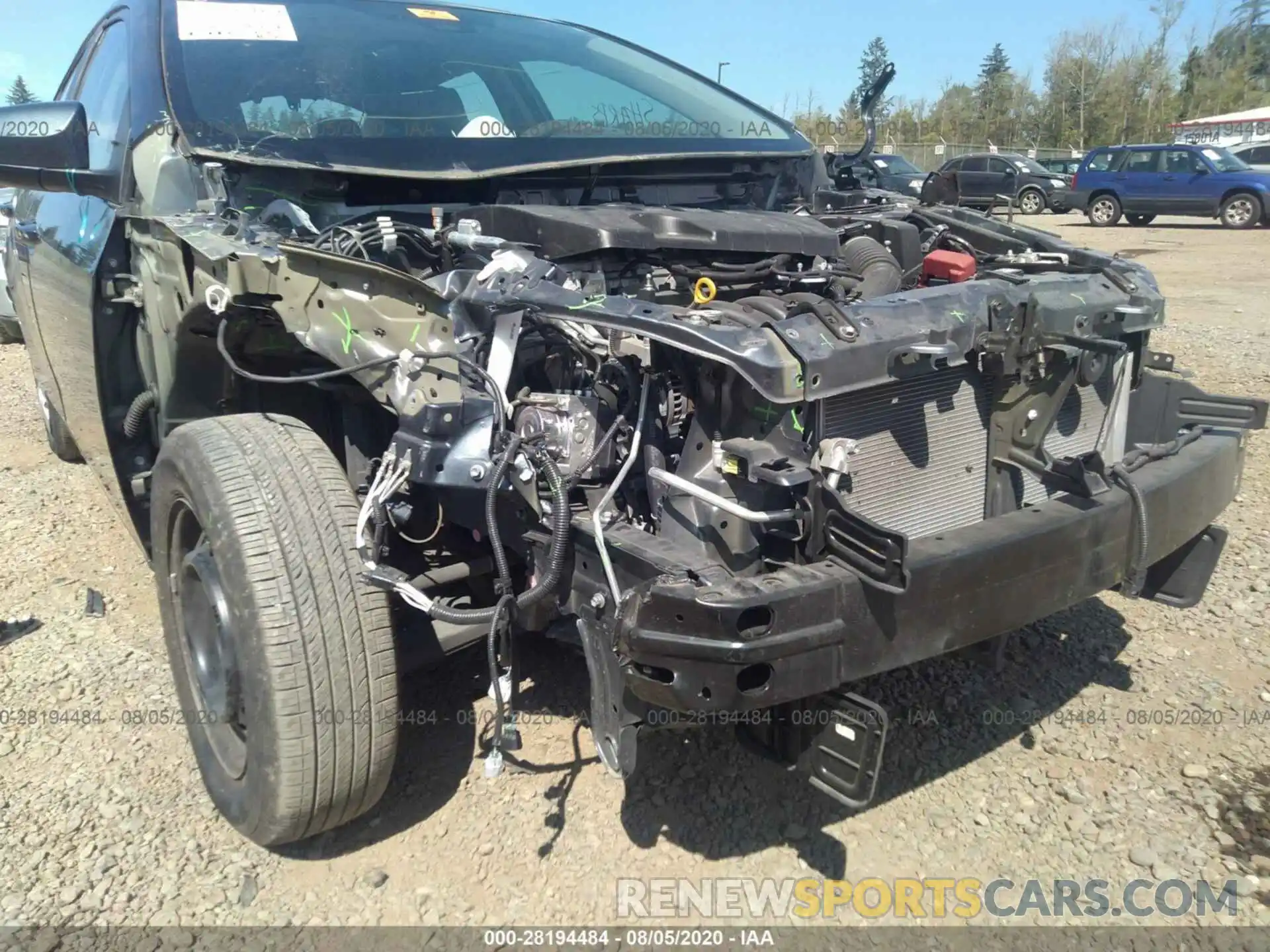 6 Photograph of a damaged car 2T1BPRHE9KC216463 TOYOTA COROLLA 2019