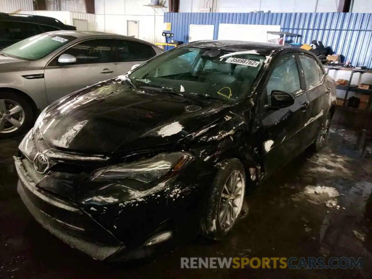 2 Photograph of a damaged car 2T1BURHE0KC126708 TOYOTA COROLLA 2019