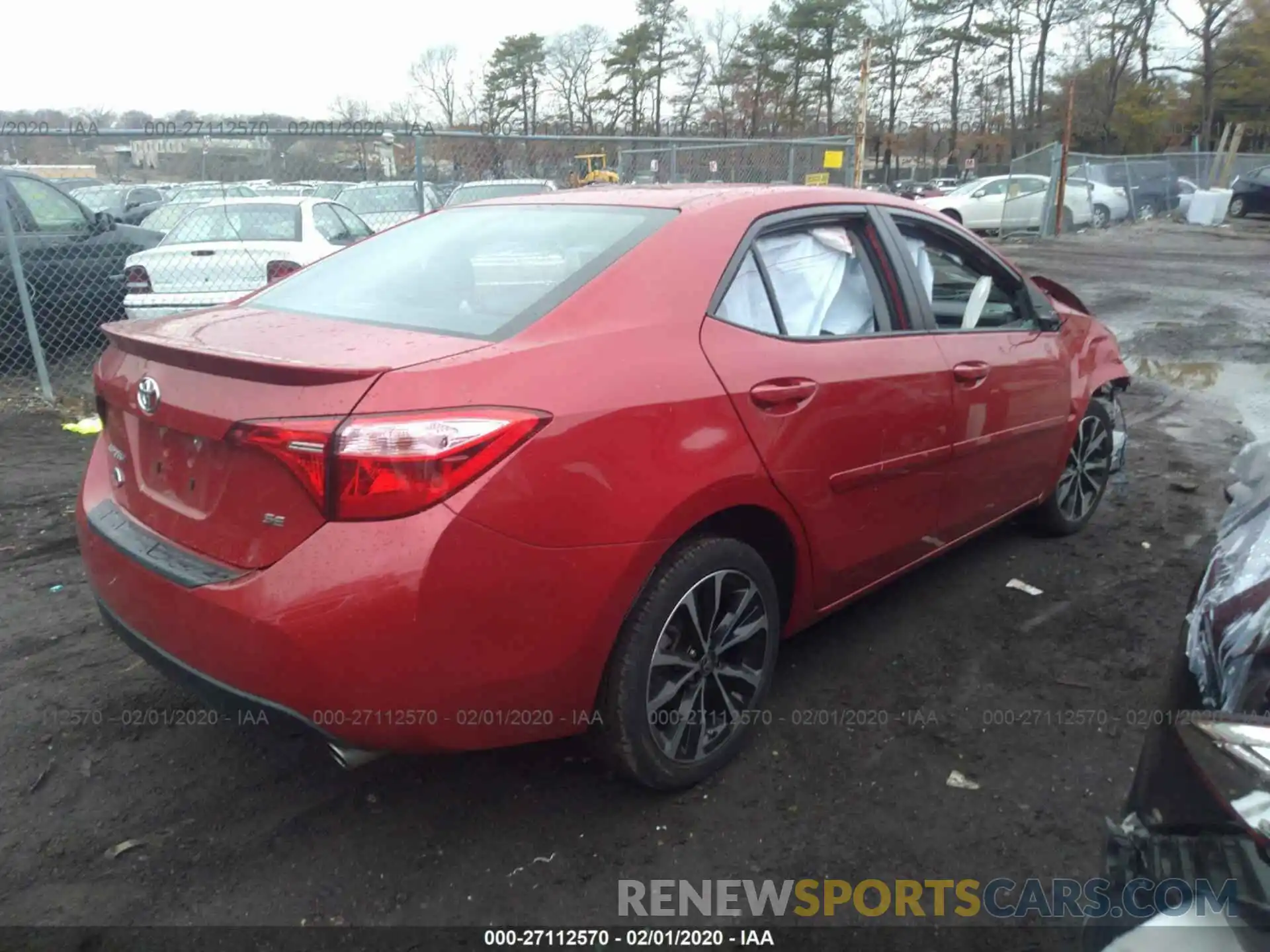 4 Photograph of a damaged car 2T1BURHE0KC127714 TOYOTA COROLLA 2019