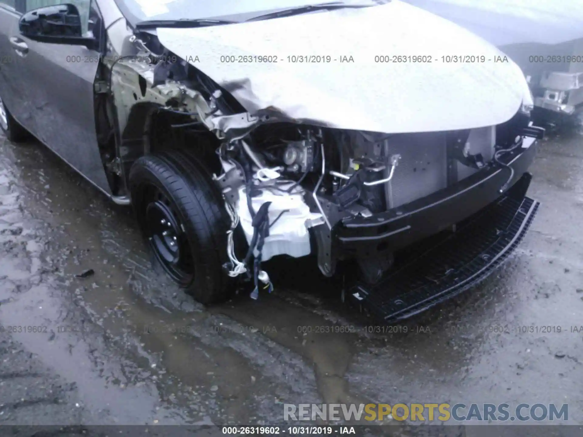 6 Photograph of a damaged car 2T1BURHE0KC127891 TOYOTA COROLLA 2019