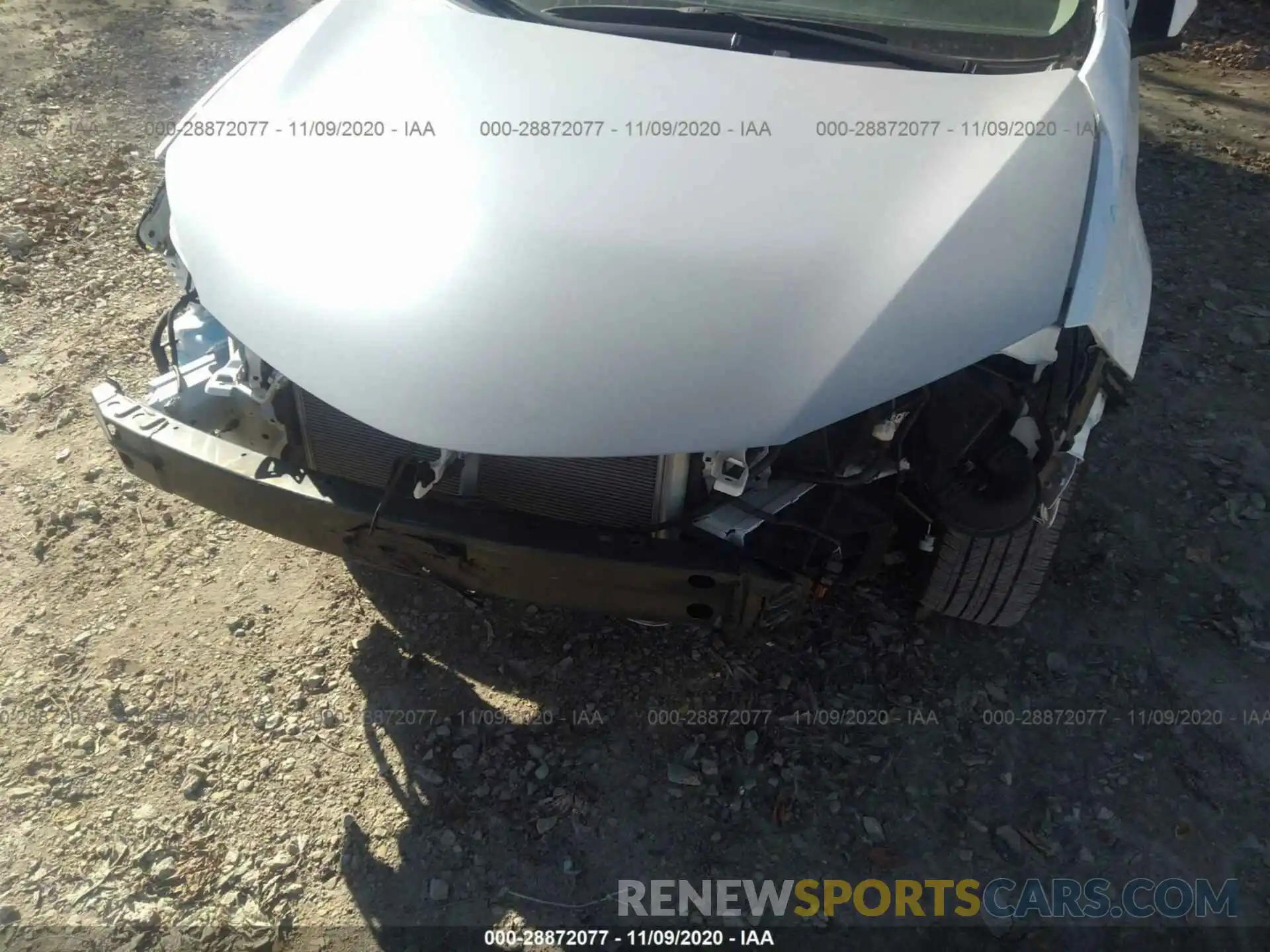 6 Photograph of a damaged car 2T1BURHE0KC128720 TOYOTA COROLLA 2019