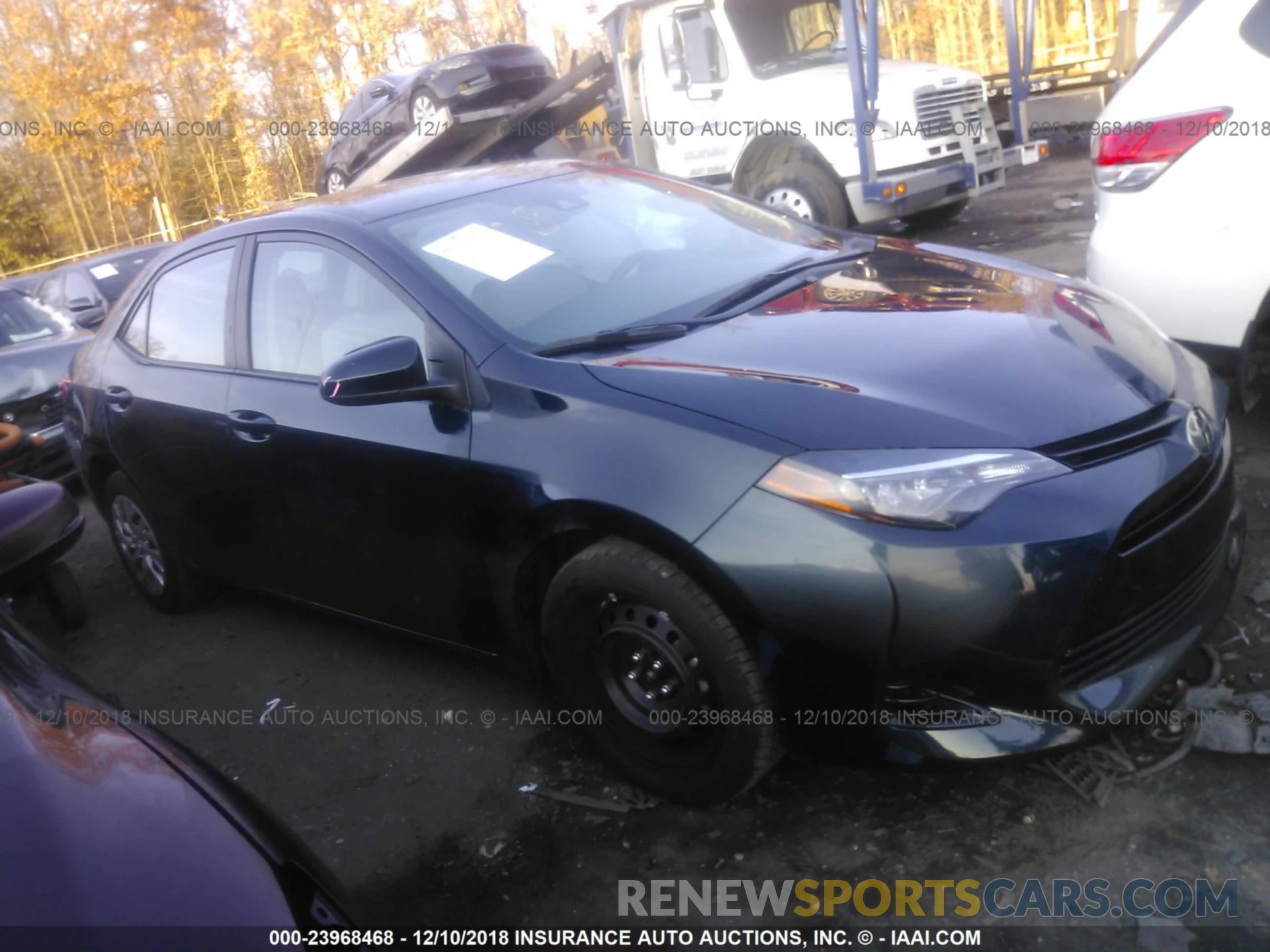 1 Photograph of a damaged car 2T1BURHE0KC130032 TOYOTA COROLLA 2019