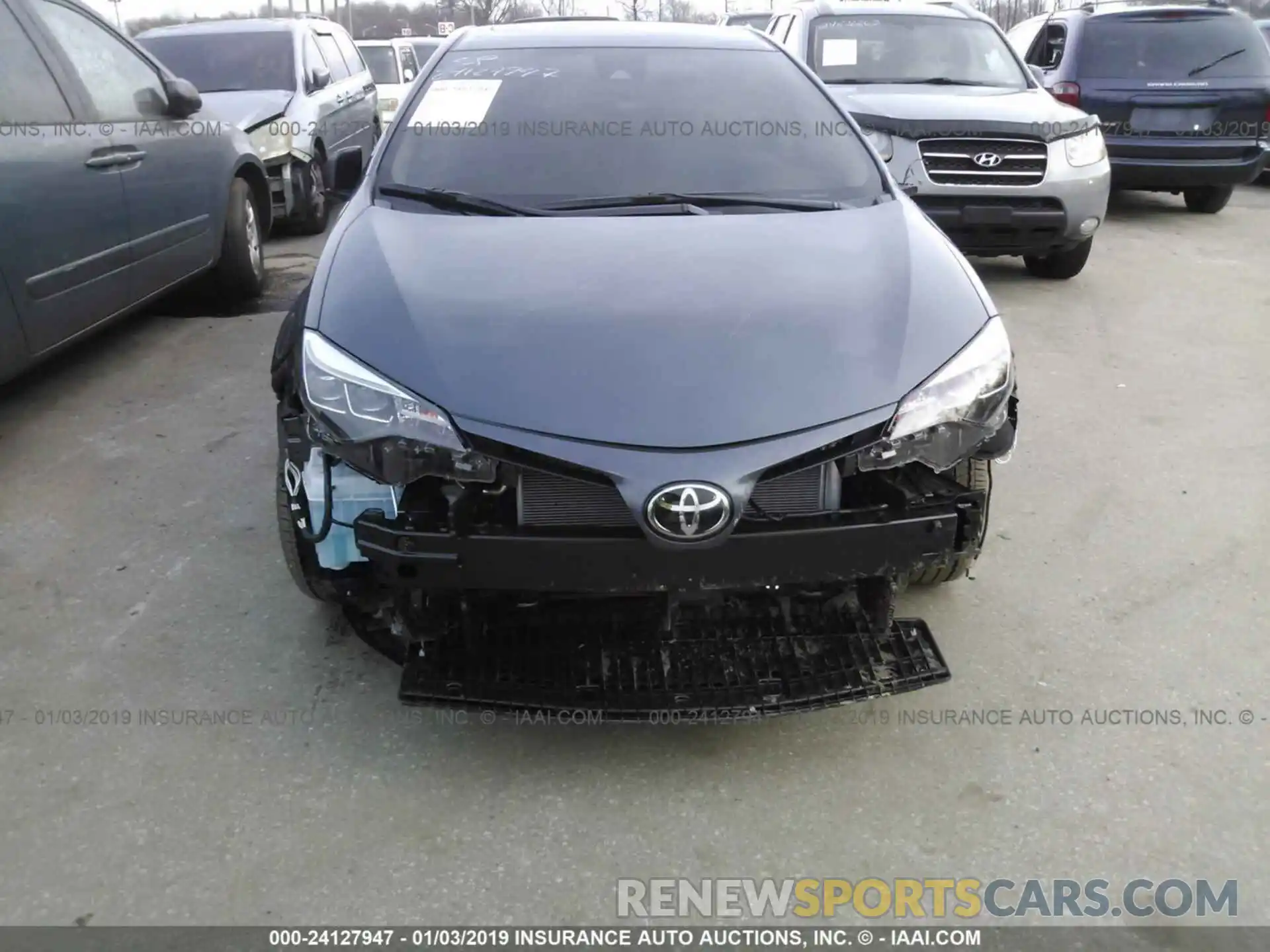 6 Photograph of a damaged car 2T1BURHE0KC131102 TOYOTA COROLLA 2019