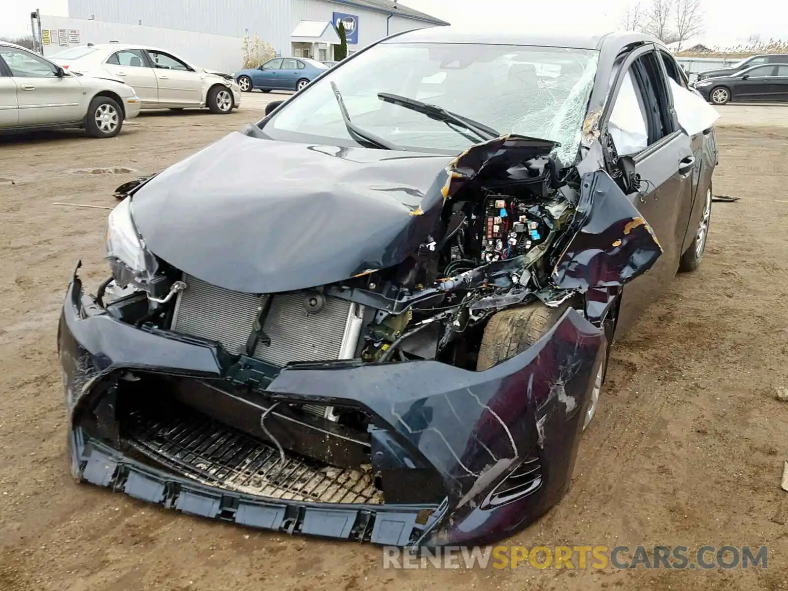 9 Photograph of a damaged car 2T1BURHE0KC132119 TOYOTA COROLLA 2019