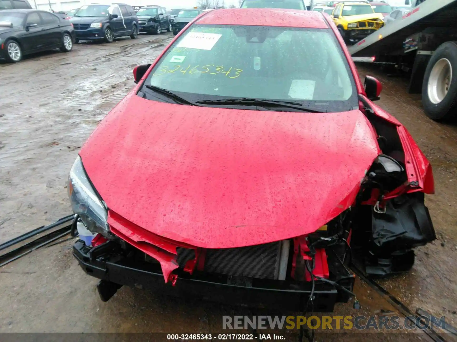 6 Photograph of a damaged car 2T1BURHE0KC133187 TOYOTA COROLLA 2019