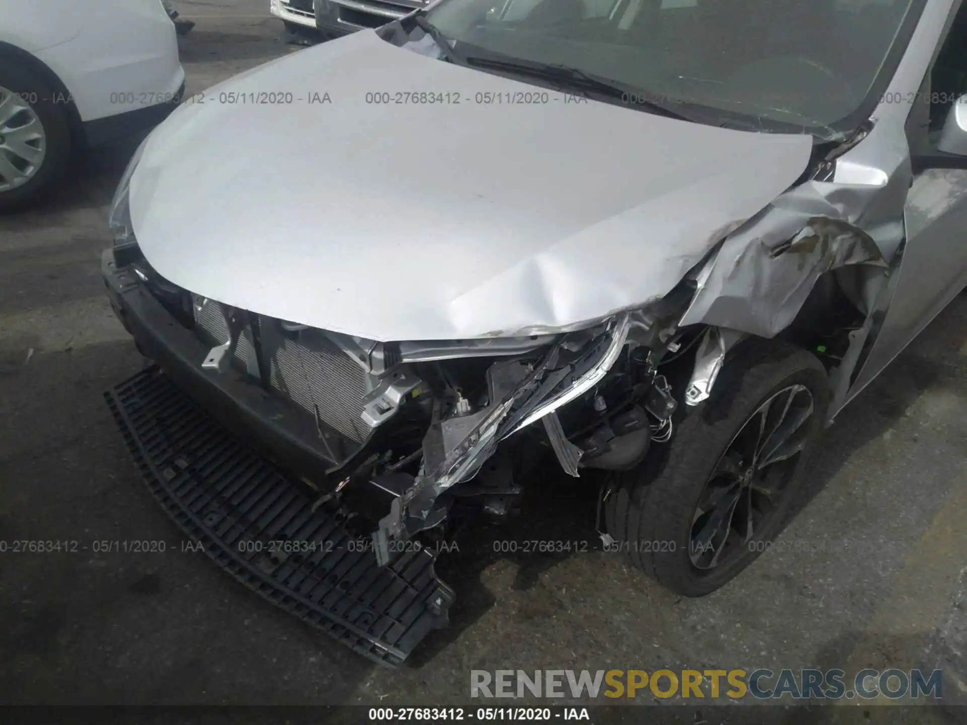 6 Photograph of a damaged car 2T1BURHE0KC133979 TOYOTA COROLLA 2019