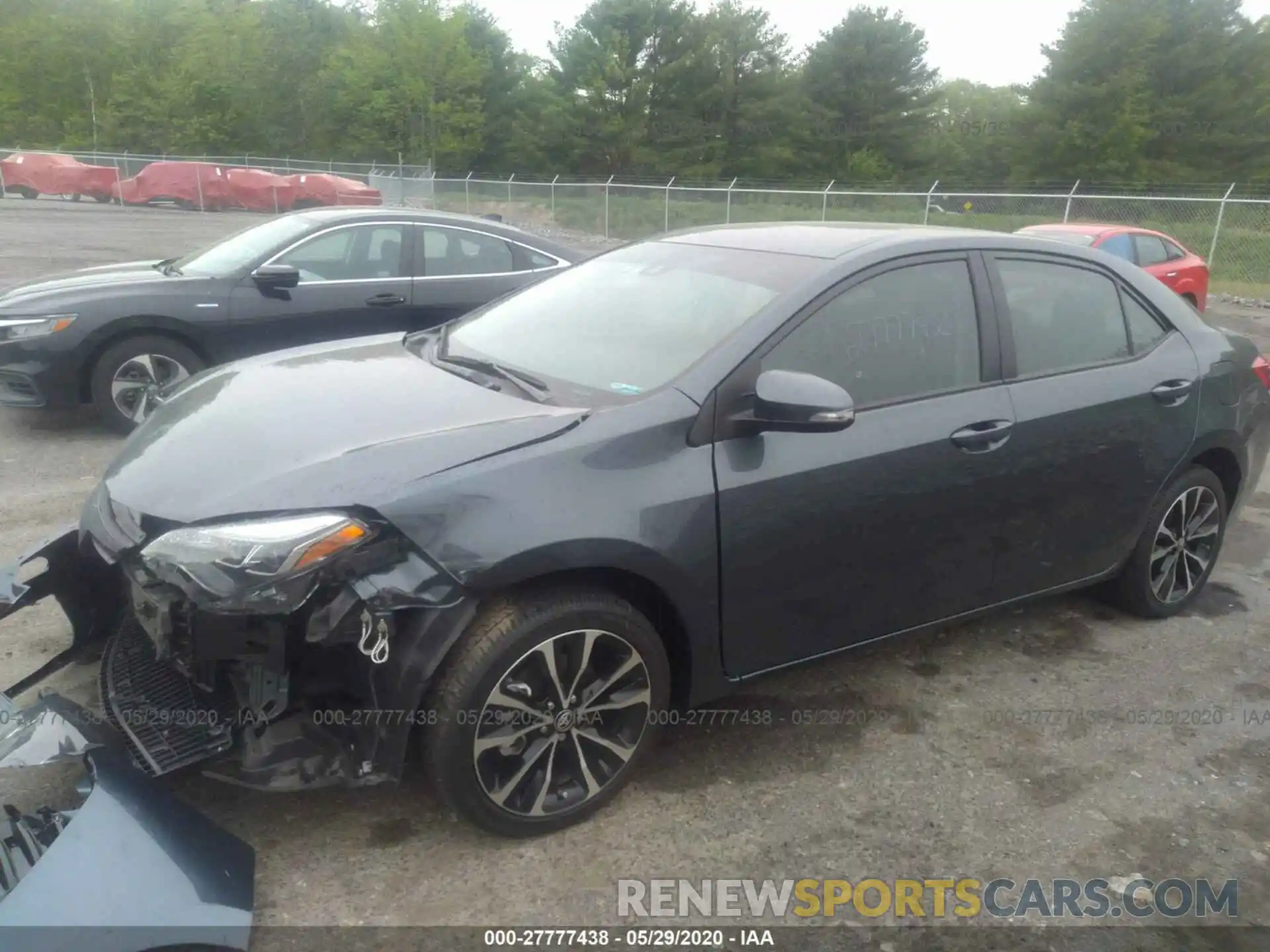 2 Photograph of a damaged car 2T1BURHE0KC134047 TOYOTA COROLLA 2019